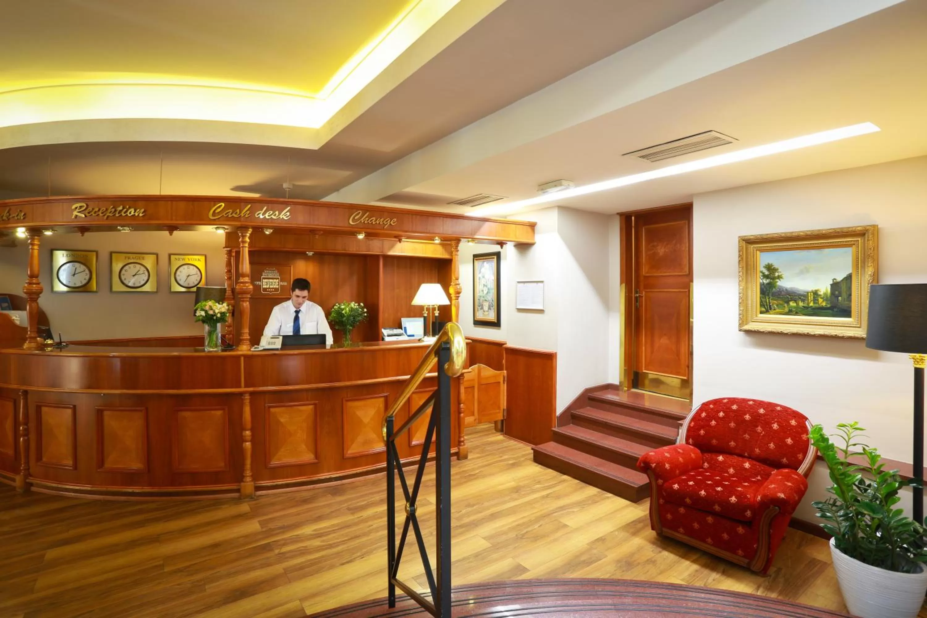 Staff in Belvedere