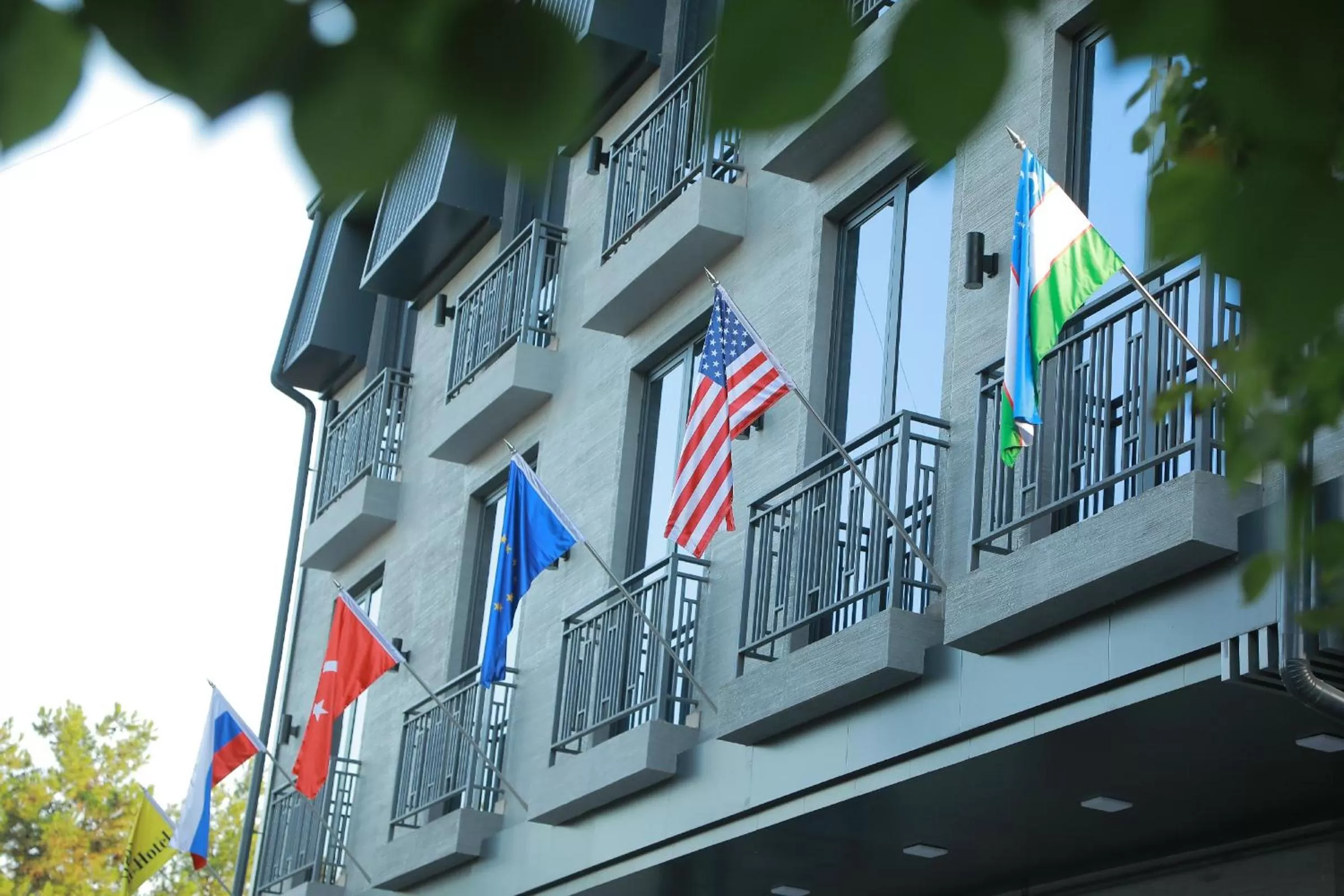 Facade/entrance in Human Hotel
