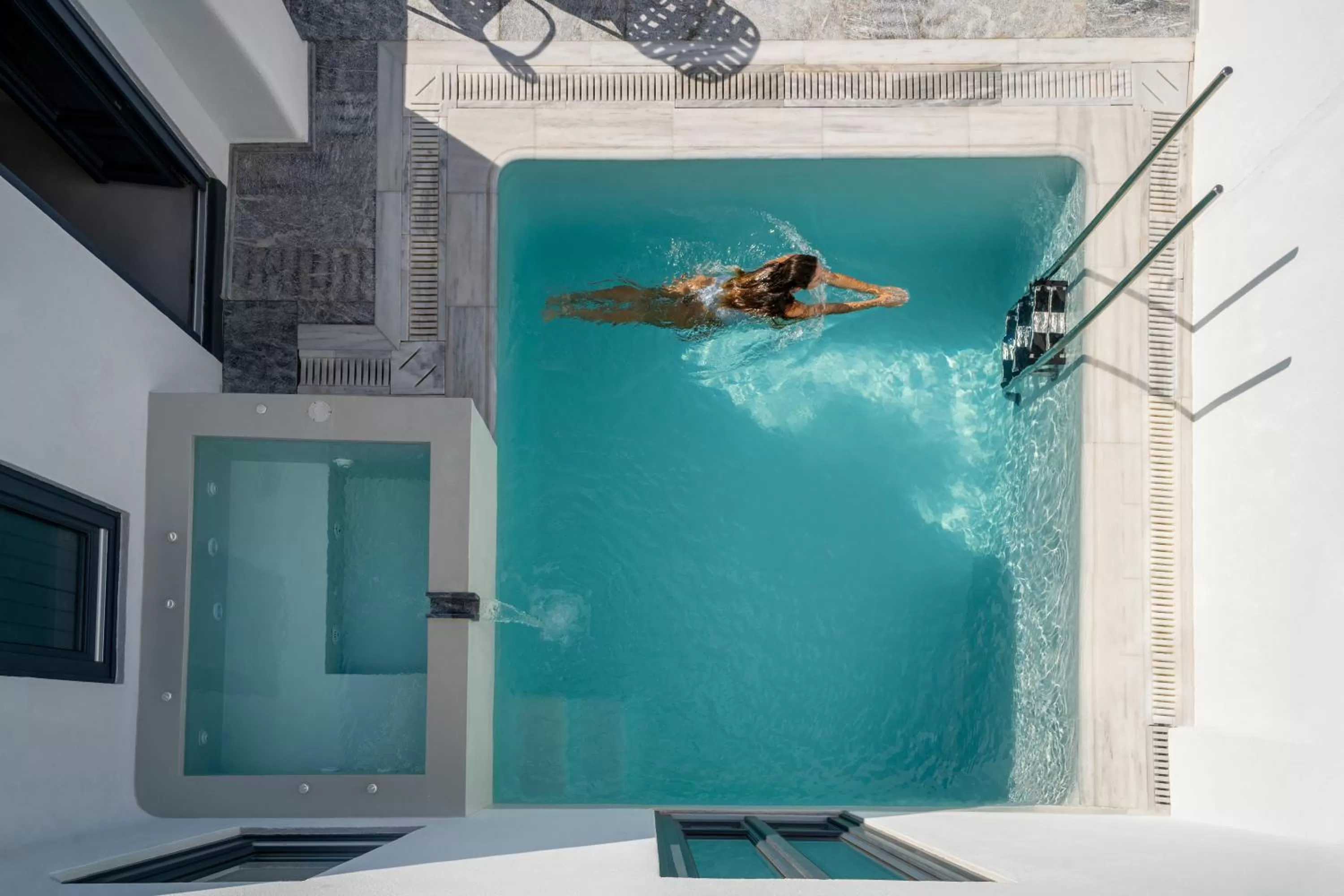 Honeymoon Suite with Outdoor Plunge Pool in Homeric Poems