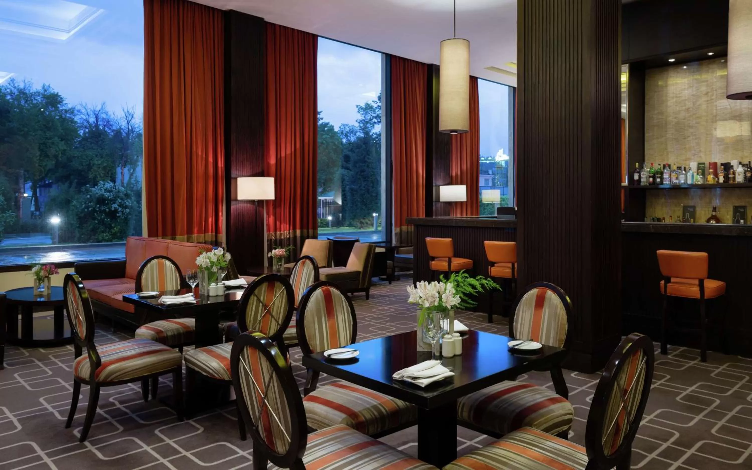 Lobby or reception in Hilton Dushanbe