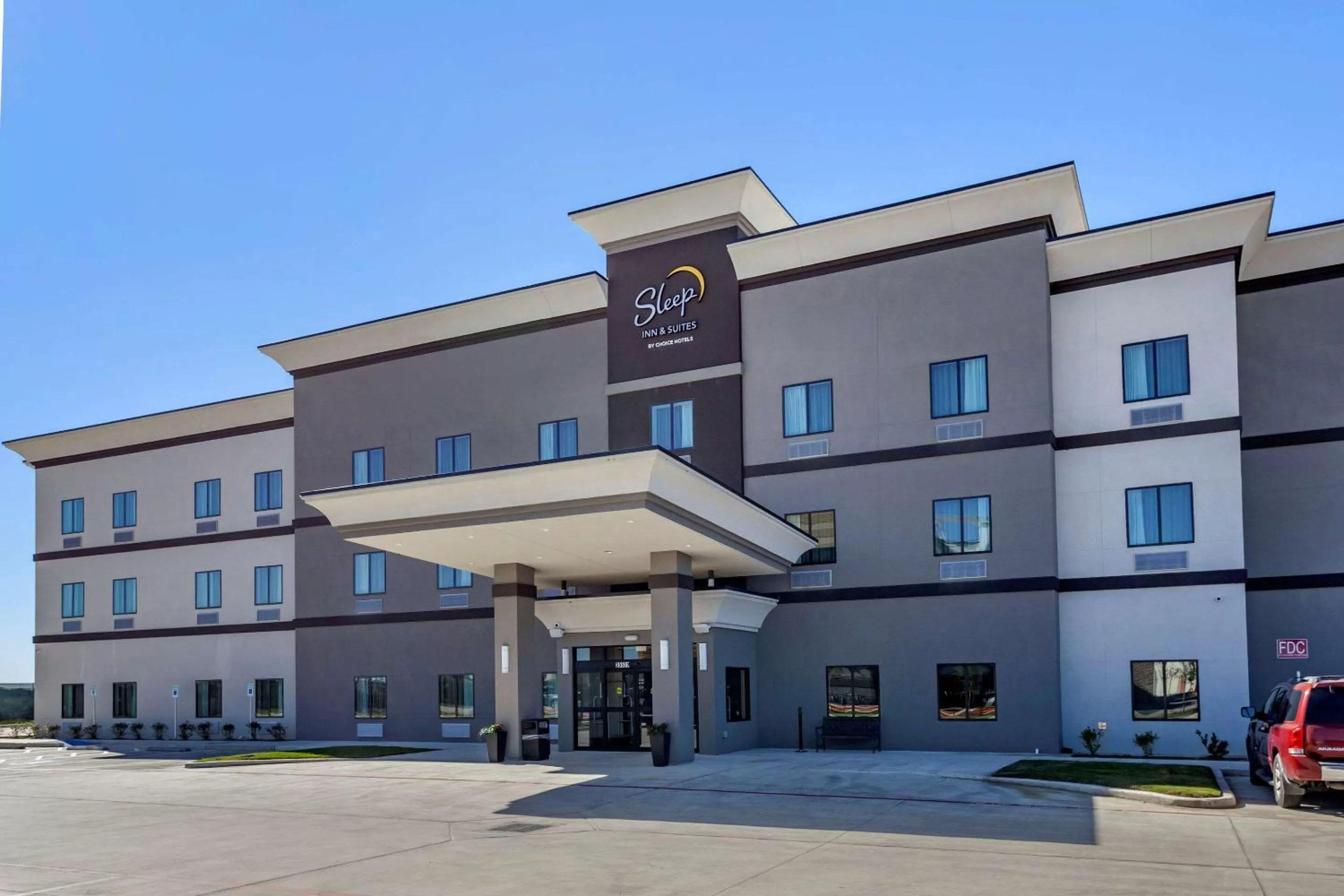 Property building in Sleep Inn & Suites Waller