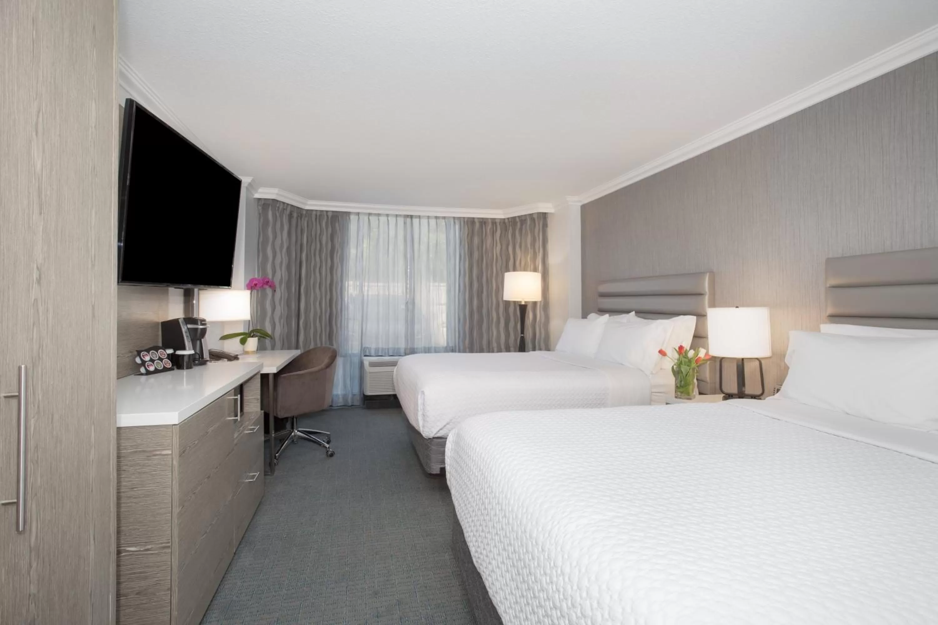 Standard Room with Two Queen Beds - Communications Accessible Tub in Crowne Plaza Costa Mesa Orange County by IHG