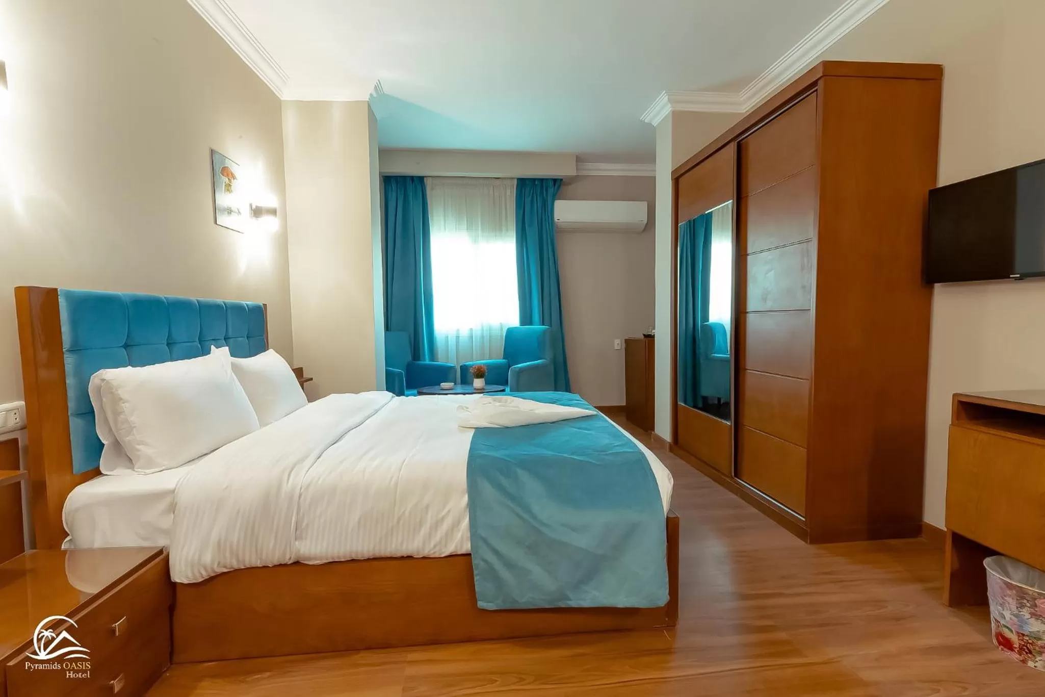 Superior Double room with Balcony- City View - single occupancy in Pyramids Oasis Hotel