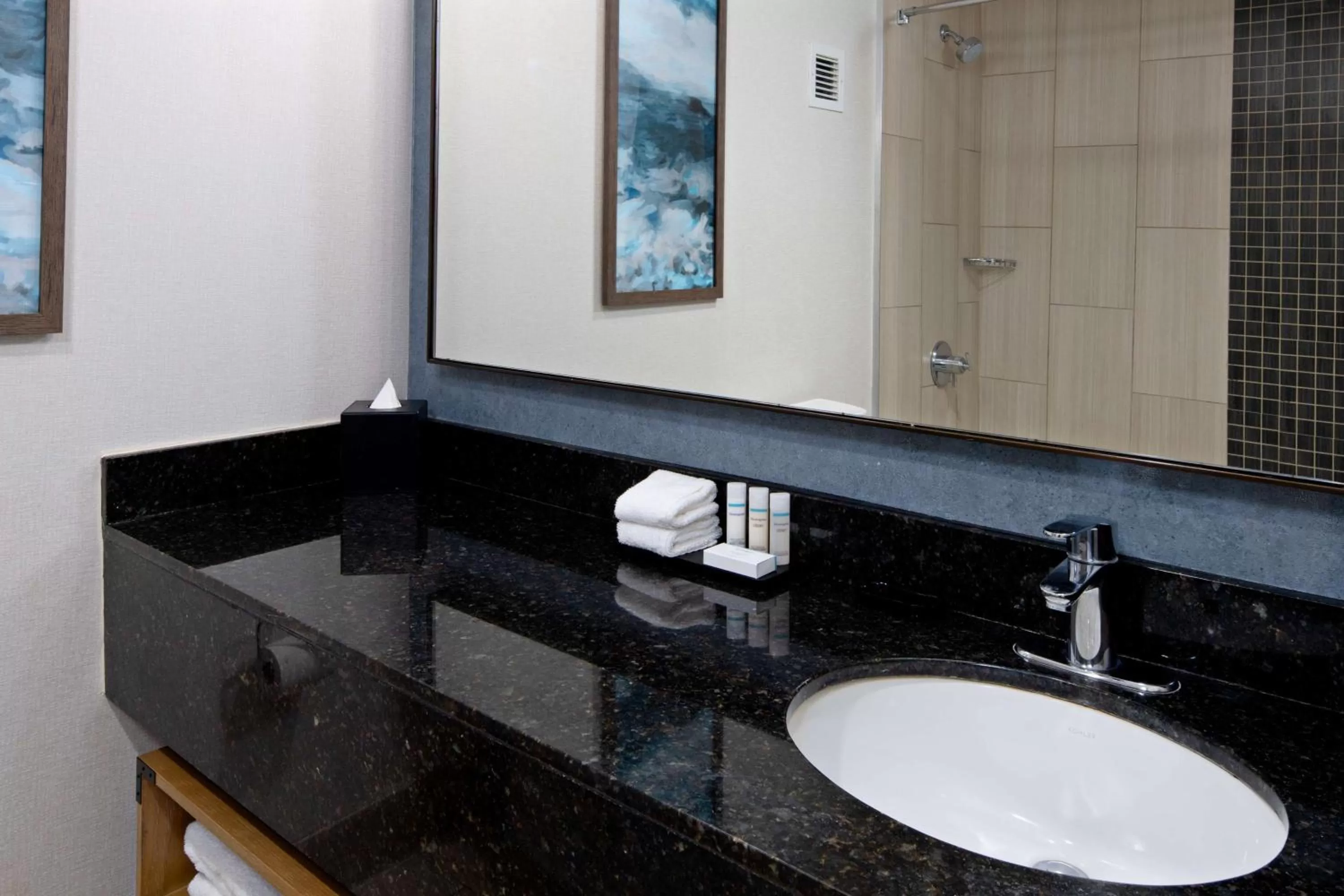 Two-Room Premium King Suite with Balcony and Bay View in Embassy Suites by Hilton Monterey Bay Seaside