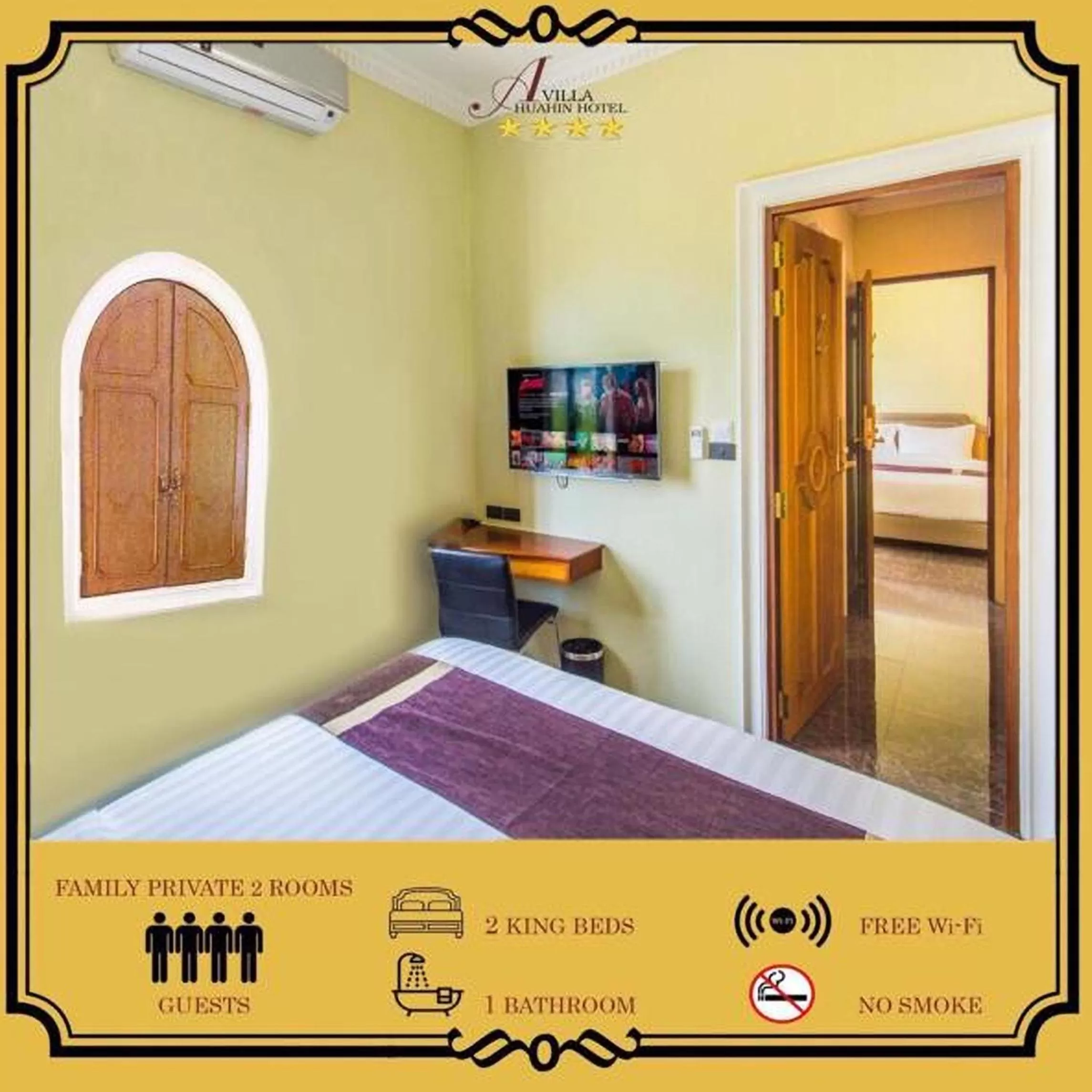 Family Room in A Villa Hua Hin Hotel