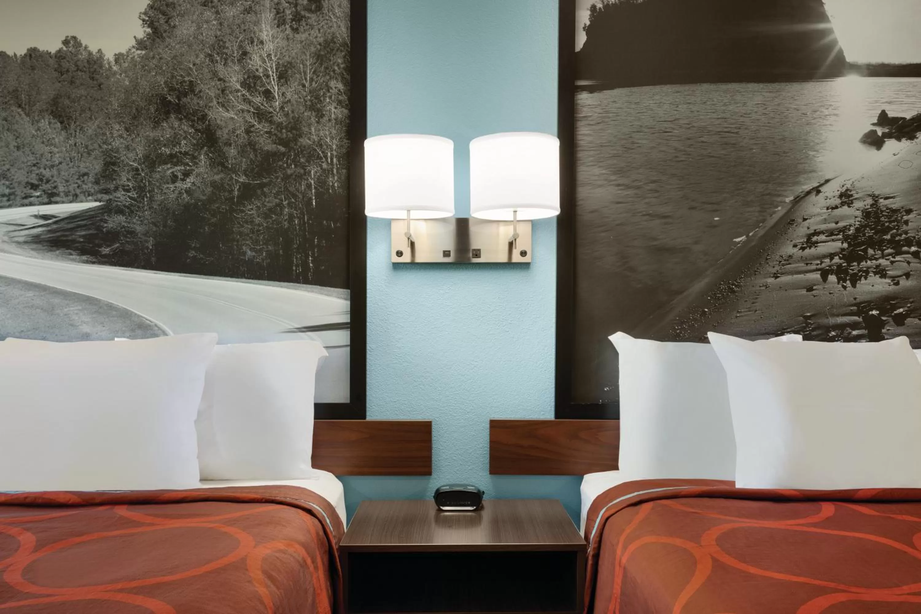 Queen Room with Two Queen Beds - Smoking in Super 8 by Wyndham Olive Branch