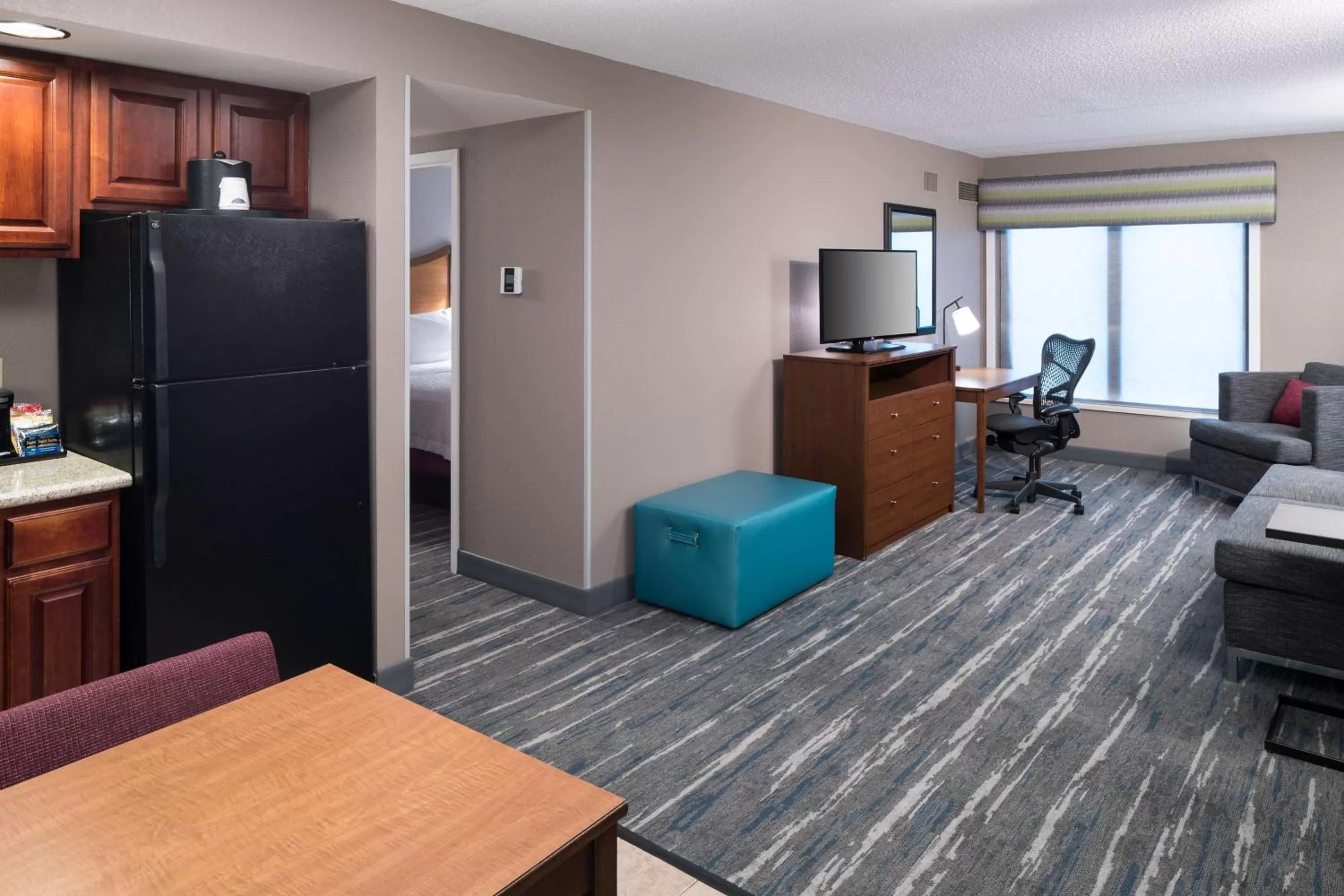 One-Bedroom King Suite with Whirlpool - Non-Smoking  in Hampton Inn & Suites Chicago North Shore