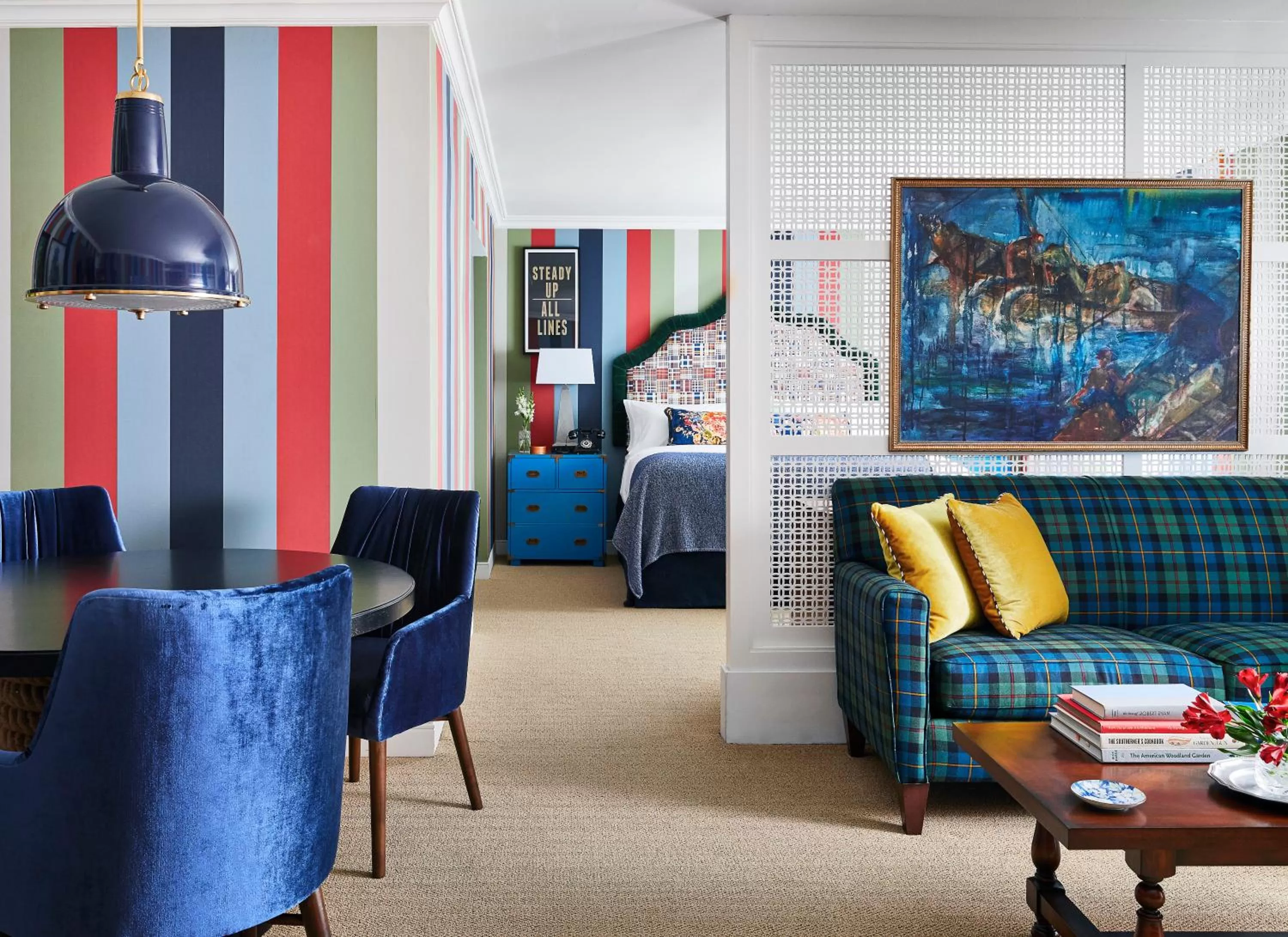 Graduate Junior King Suite with Atrium in Graduate by Hilton Annapolis