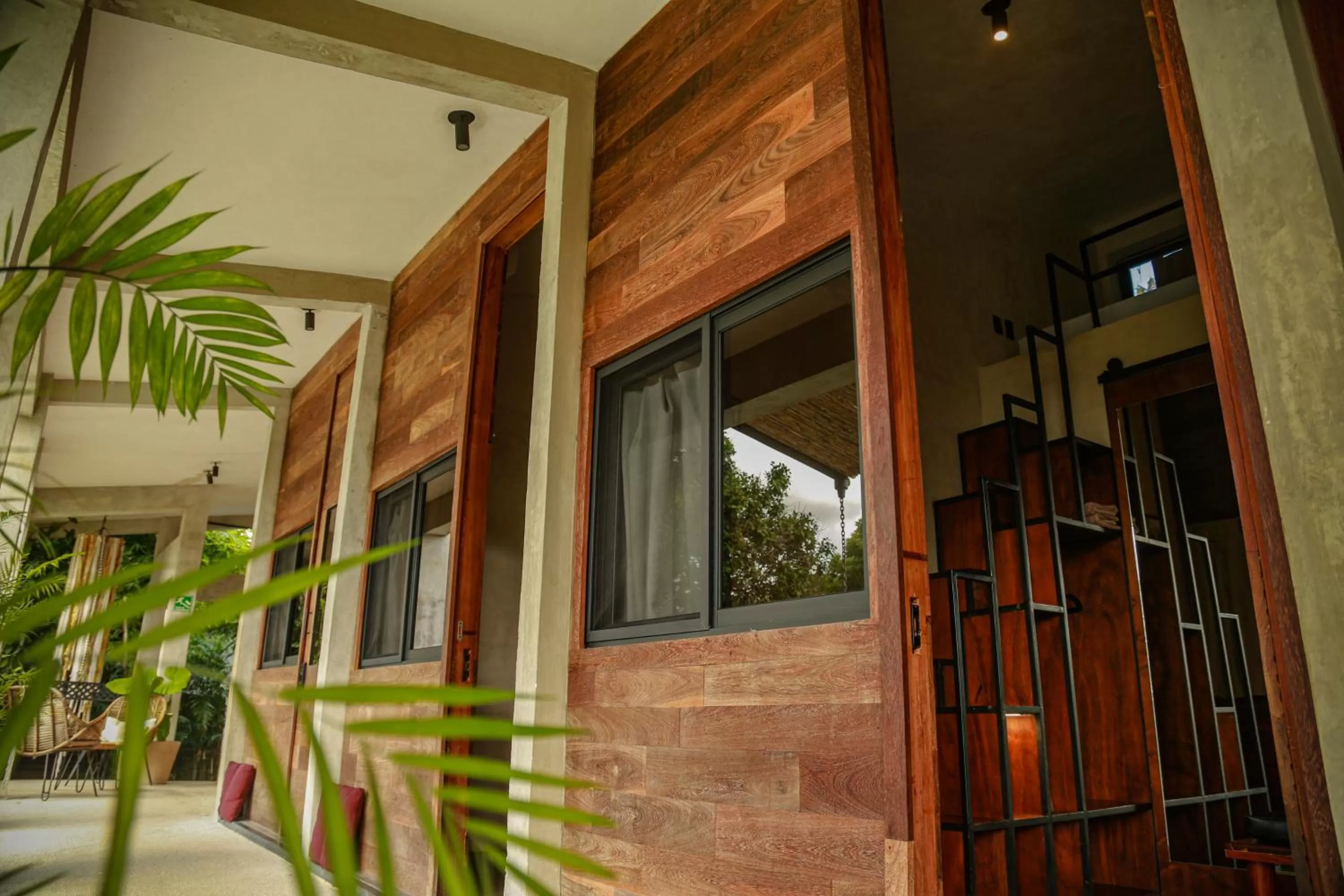 Queen Room with Pool View (Tiny House Concept) in Hotel Makaabá Eco-Boutique
