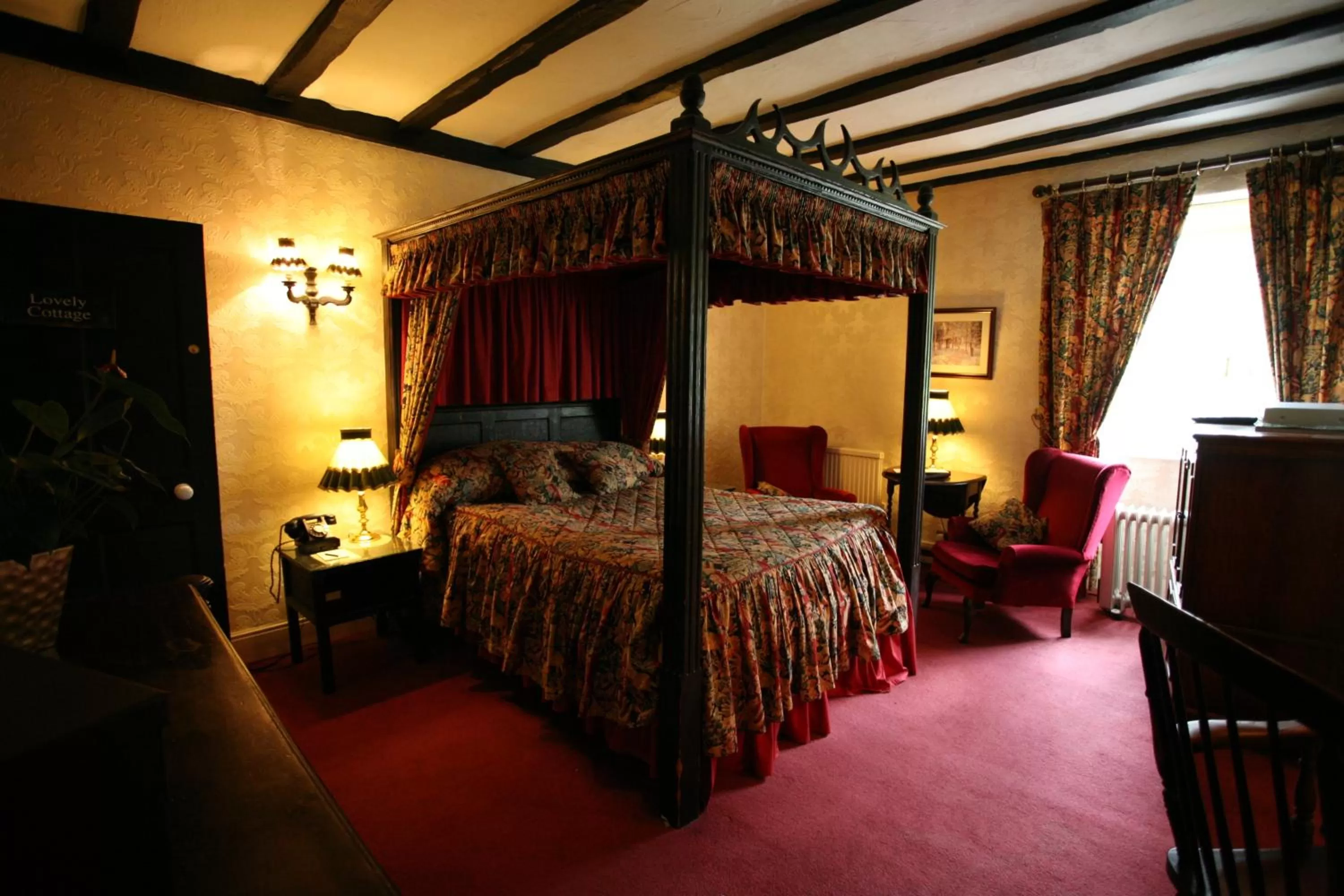 Double Room with Four Poster Bed in The Rock Inn