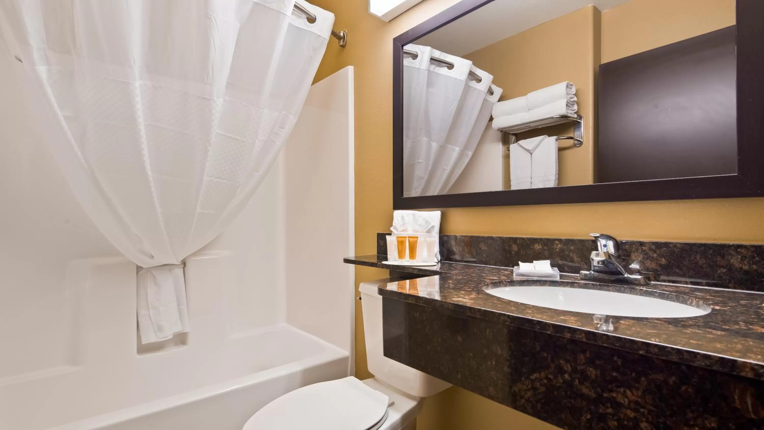 Queen Studio Suite with Bathub - Mobility/Hearing Accessible - Non-Smoking in Microtel Inn & Suites by Wyndham Round Rock