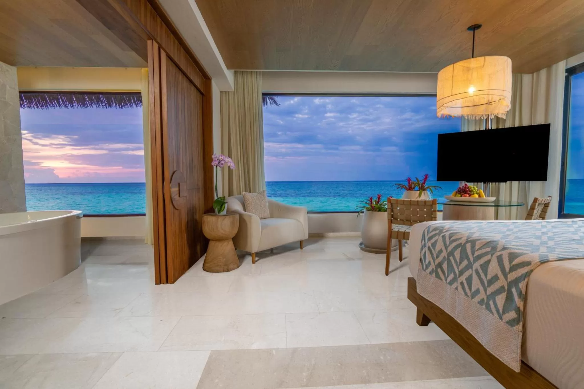 Two-Bedroom Bungalow in Palafitos Overwater Bungalows, All & More Inclusive - Adults Only