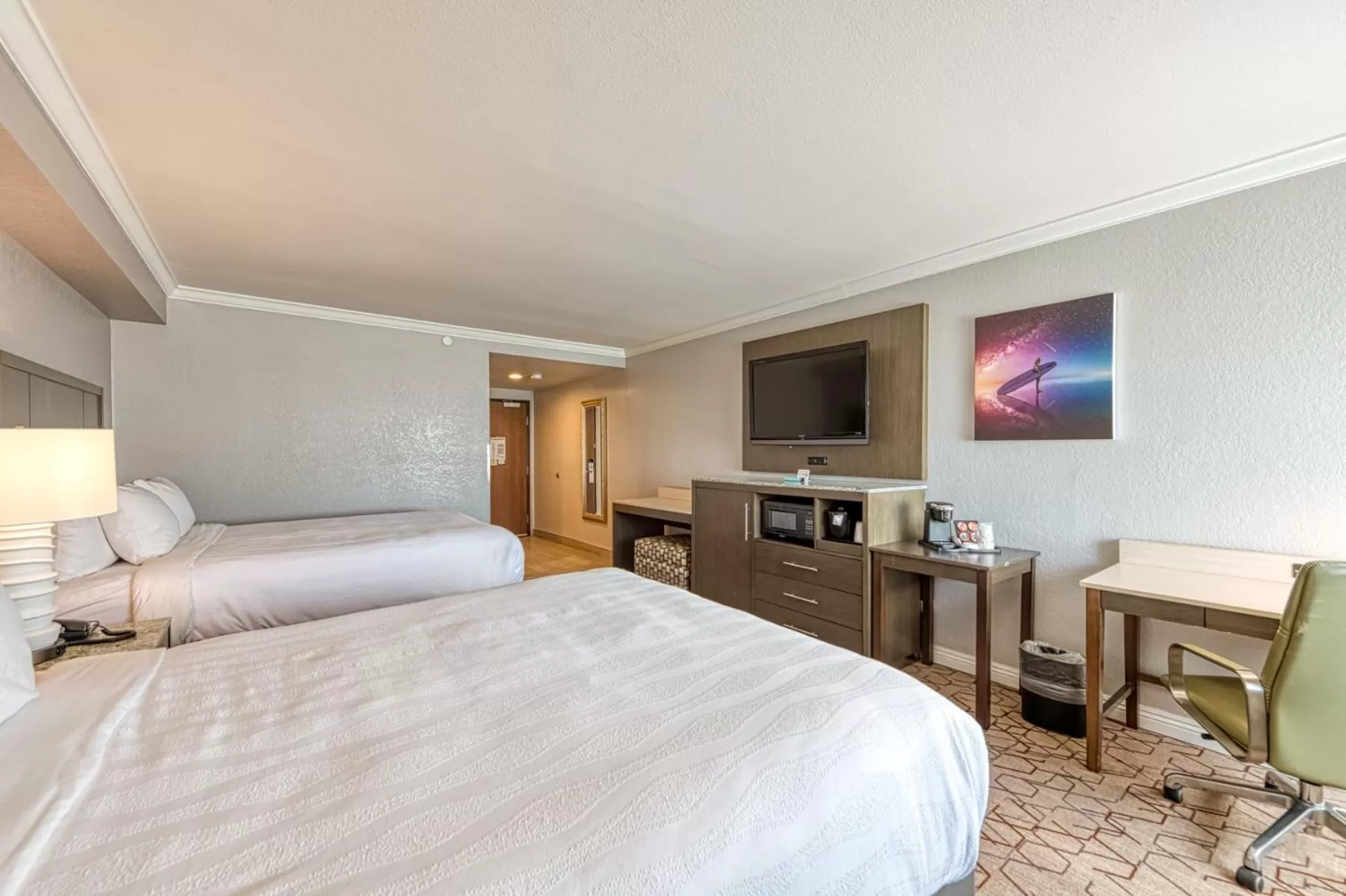 Queen Room with Two Queen Beds with Accessible Tub - Accessible/Non Smoking in Amanzi Hotel, an Ascend Collection Hotel