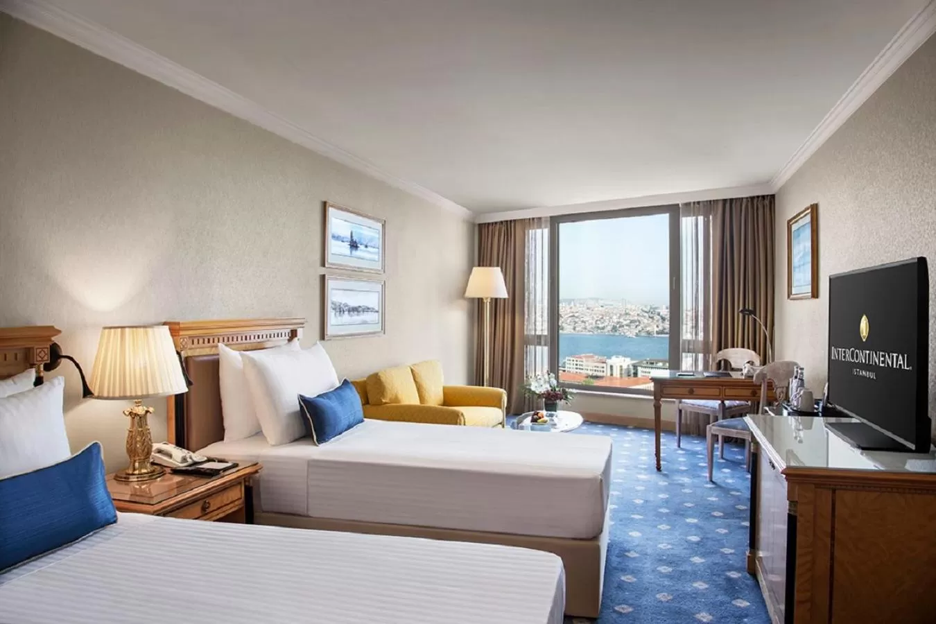 Classic King Room with Sea View in InterContinental Istanbul by IHG