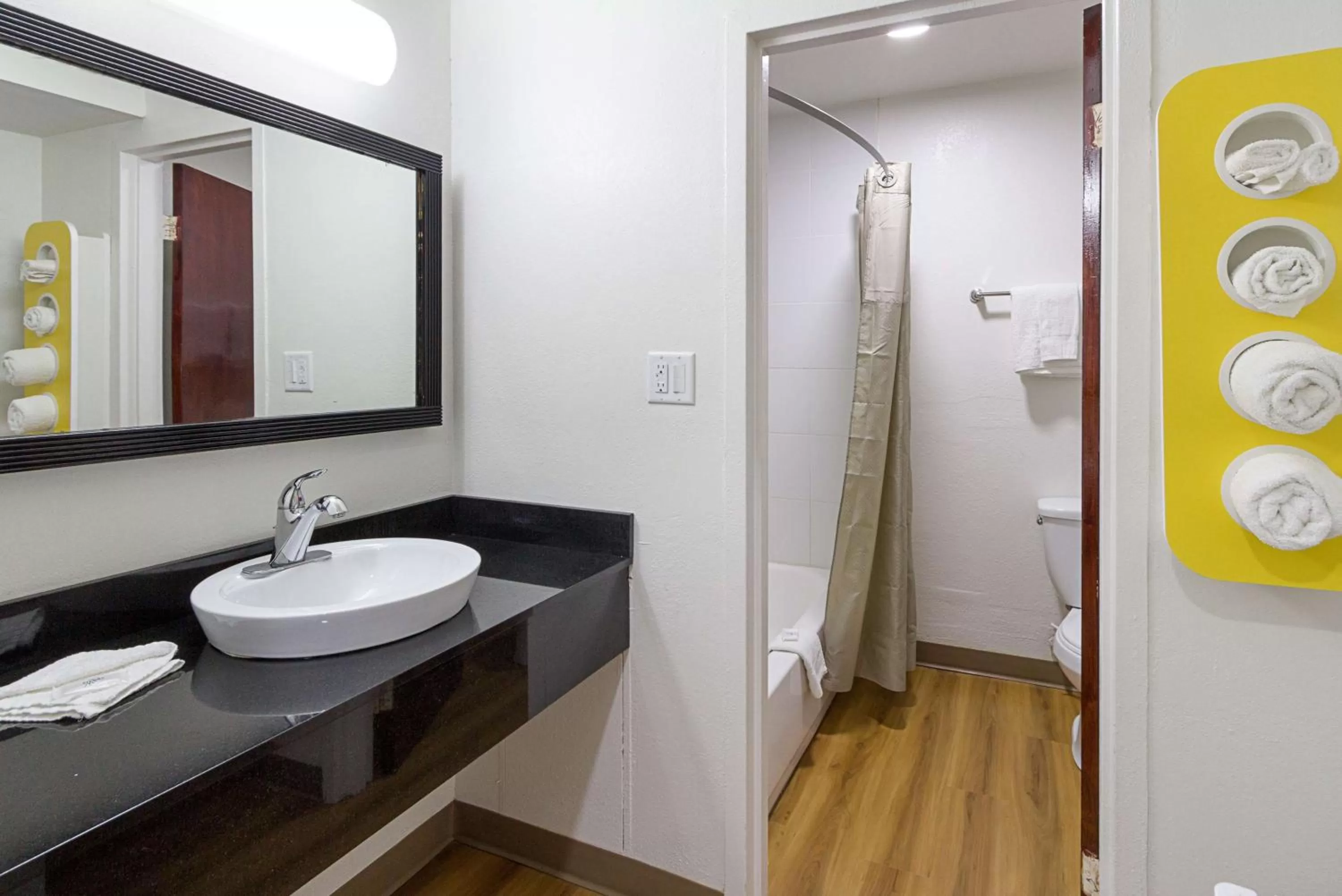 Deluxe Queen Room with Two Queen Beds - single occupancy - Non-Smoking in Motel 6-Sidney, OH