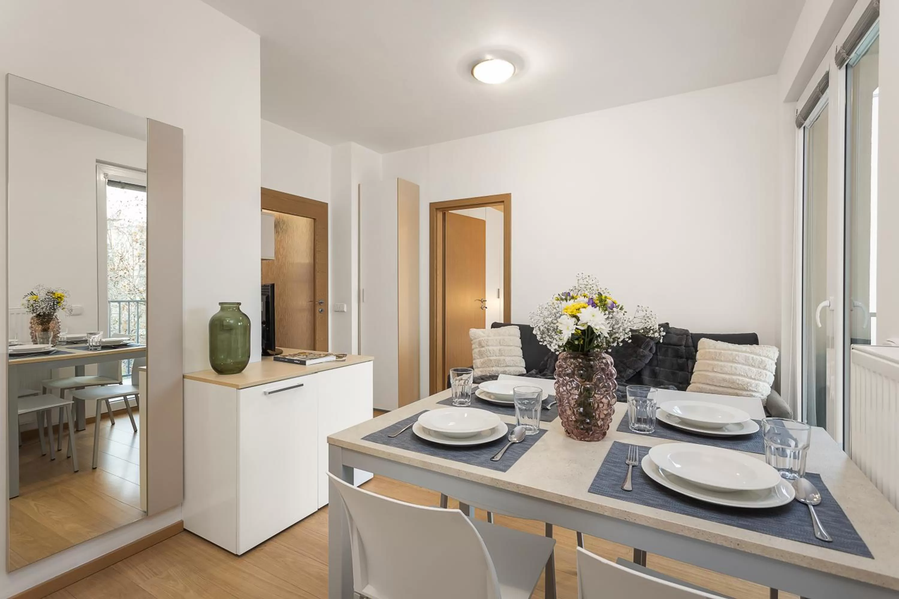 One-Bedroom Apartment (2 Adults) in Prague City Residence