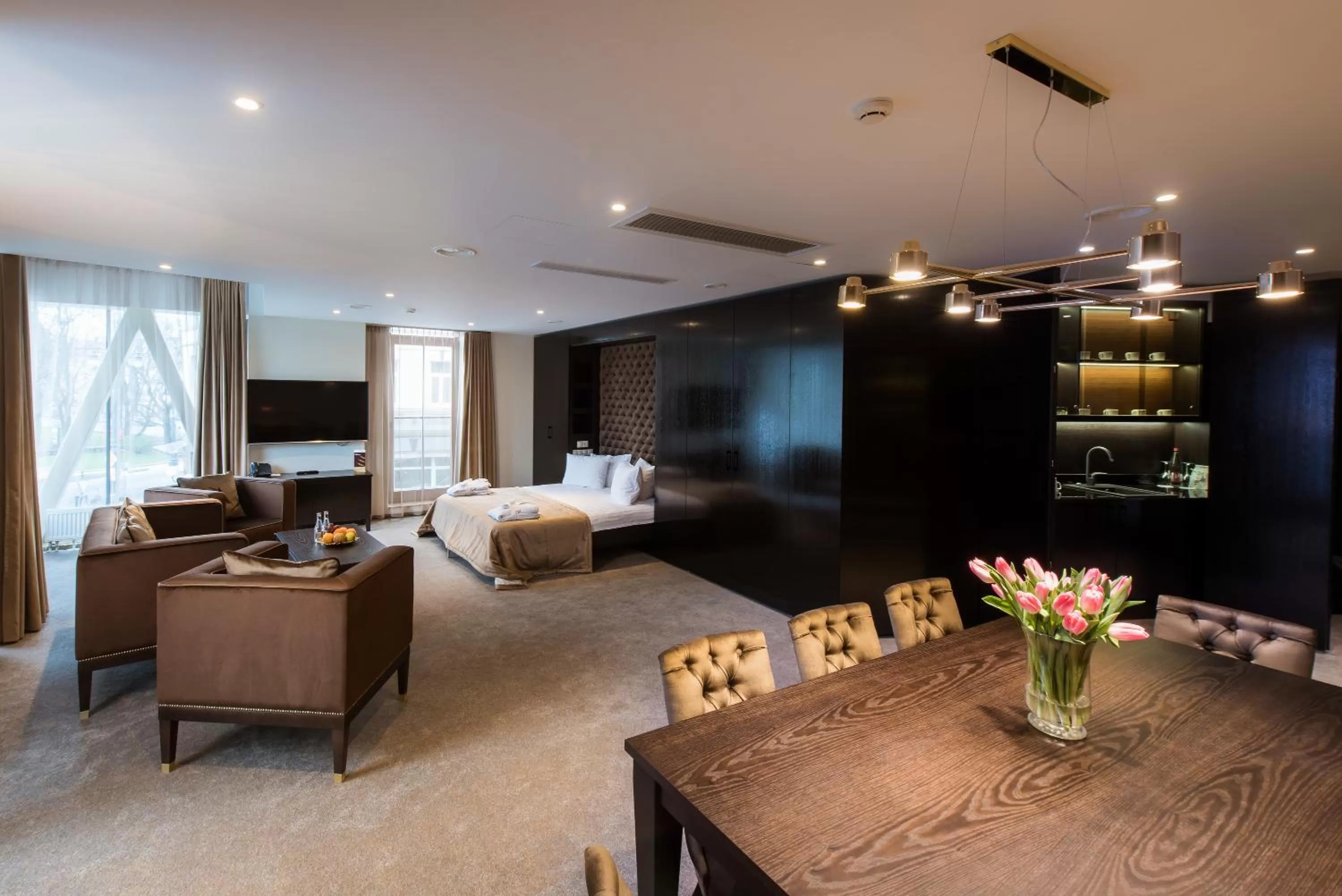 Deluxe Studio Suite with Cathedral View in Amberton Cathedral Square Hotel Vilnius