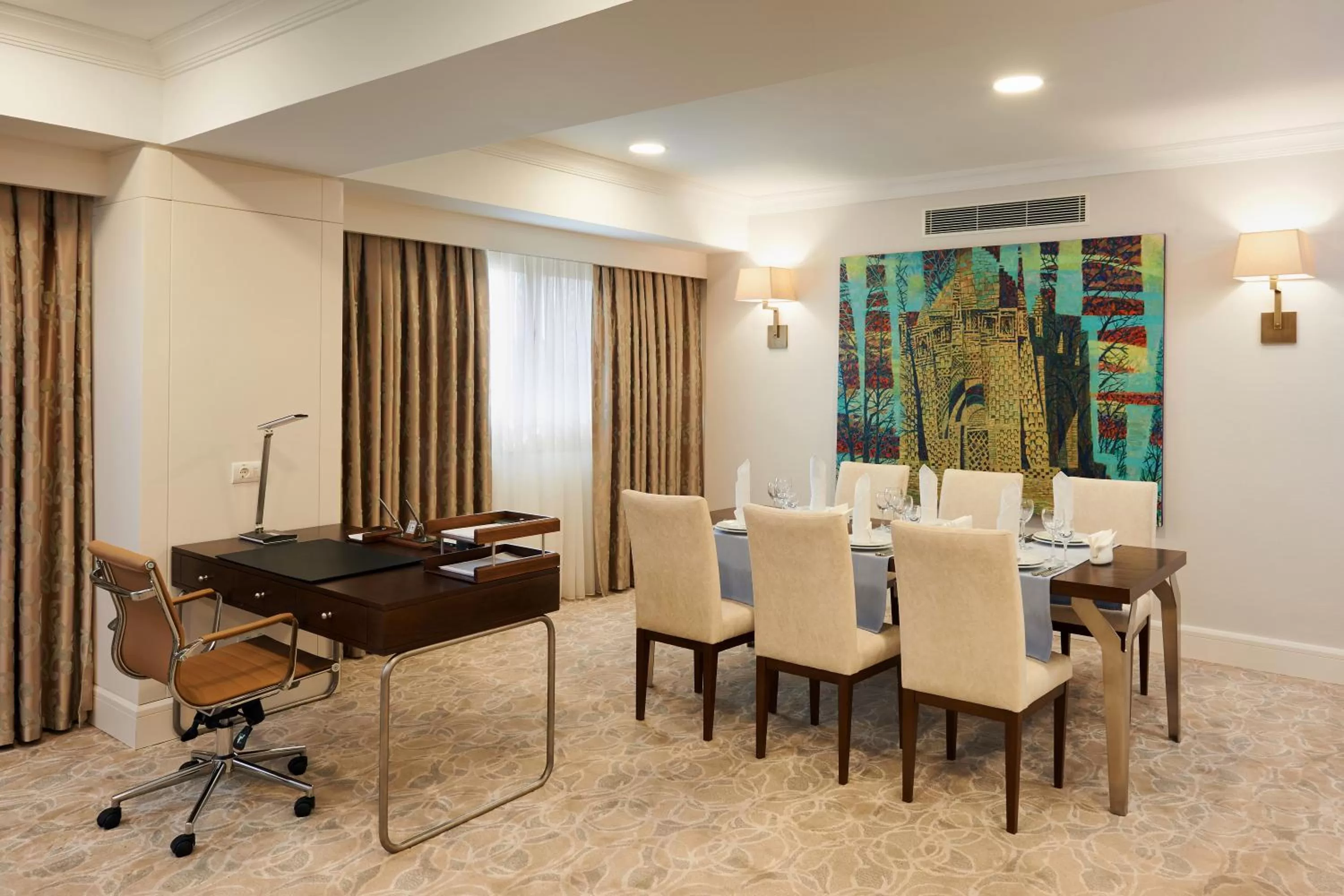 Presidential Suite with King Bed in Wyndham Tashkent