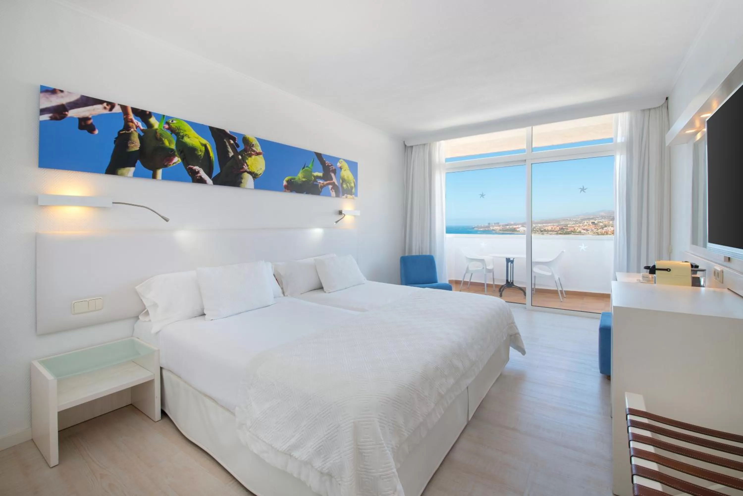 Star Prestige Double Room with Side Sea View and Access to Executive Lounge in Iberostar Waves Bouganville Playa