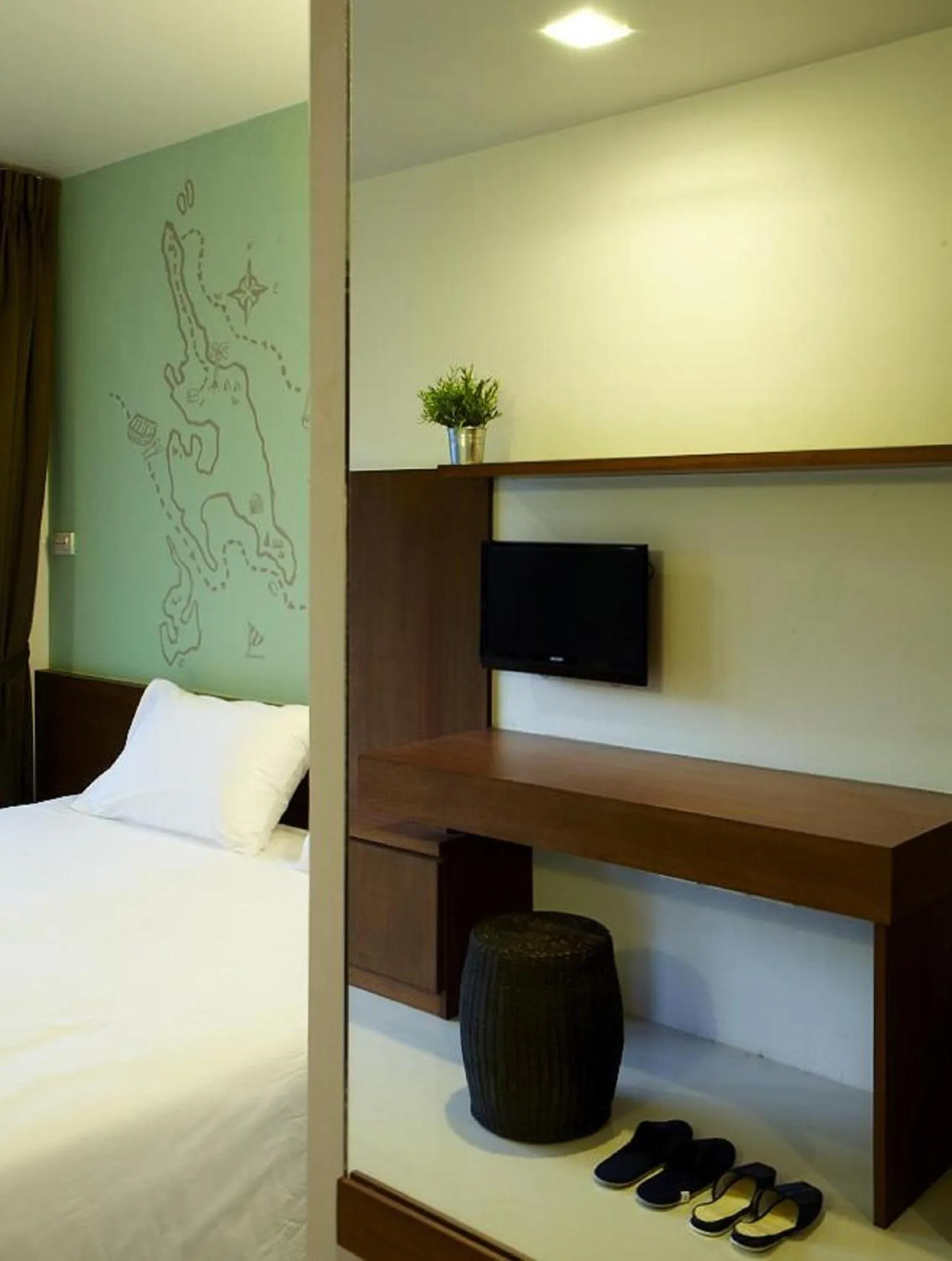 Decorative detail, TV/Entertainment Center in Loft77 Sukhumvit Bangkok