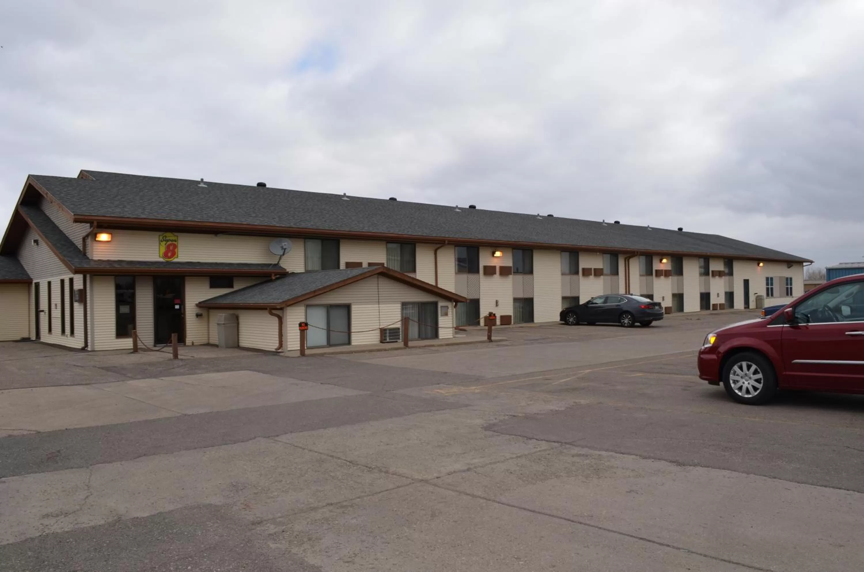 Property building in Super 8 by Wyndham Devils Lake