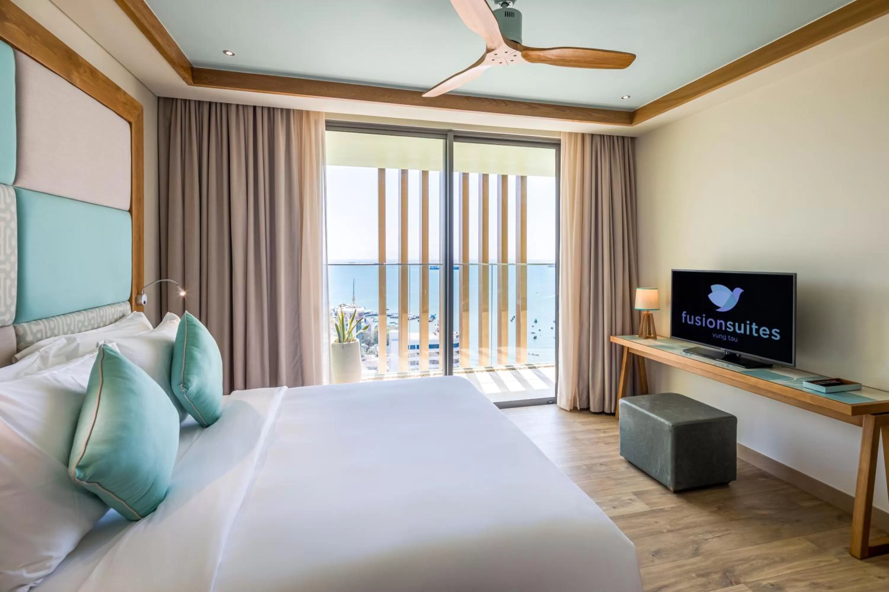 Fusion Two-Bedroom Apartment with Partial Sea View in Fusion Suites Vung Tau