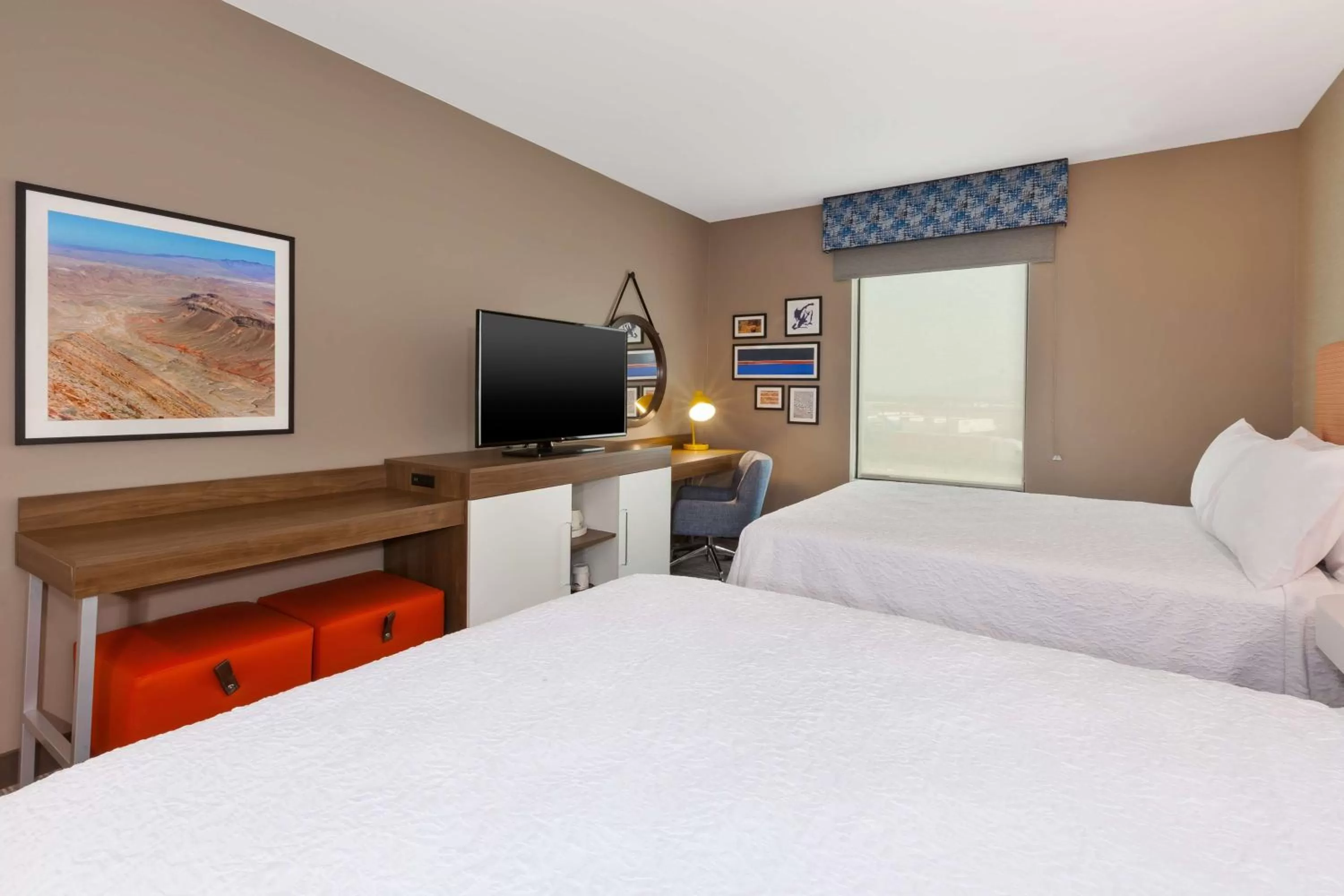 Queen Room with Two Queen Beds - Mobility Access/Non-Smoking in Hampton Inn & Suites Wells, Nv