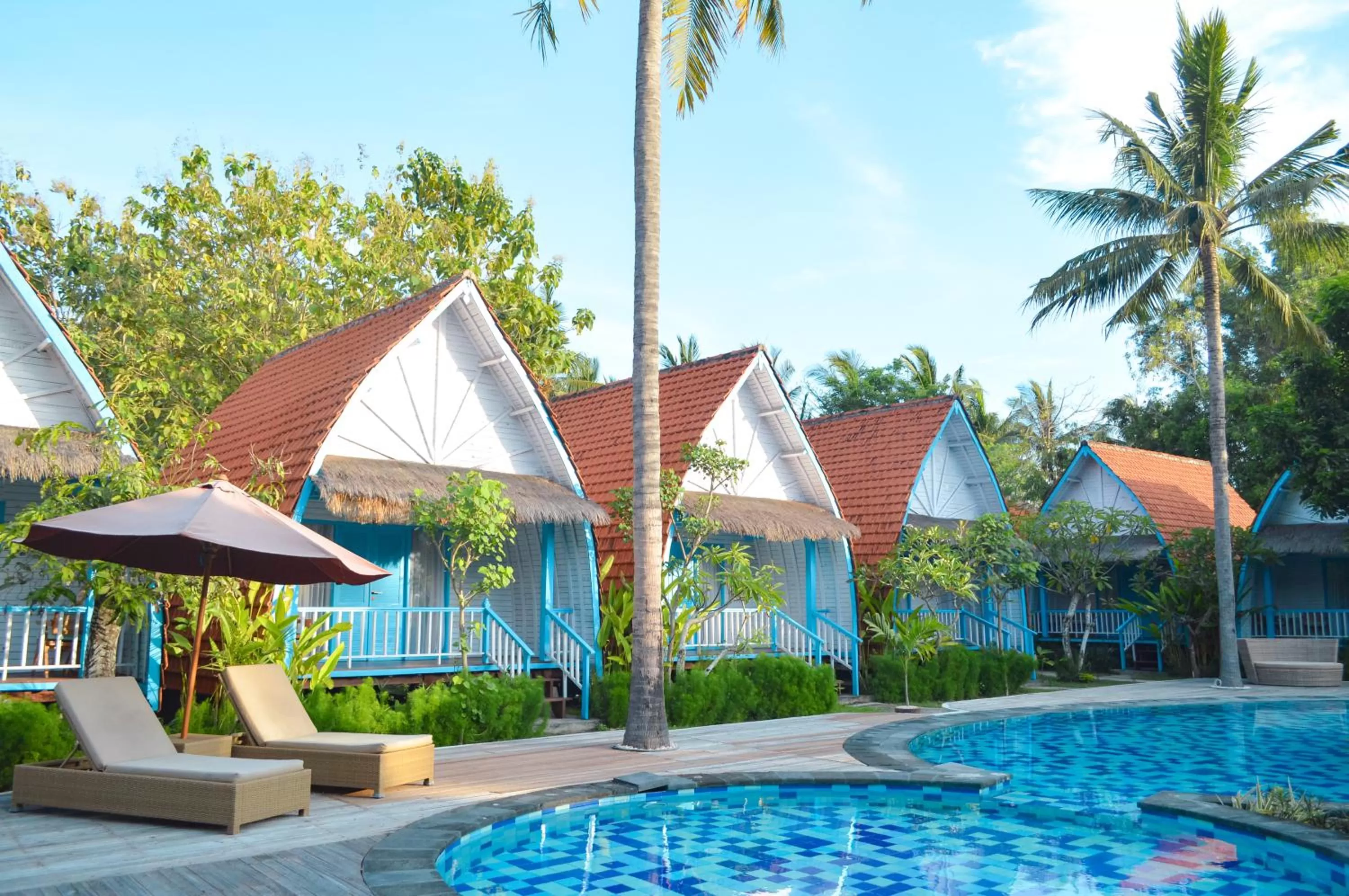 Deluxe Bungalow with Pool View in The MG Villa & SPA