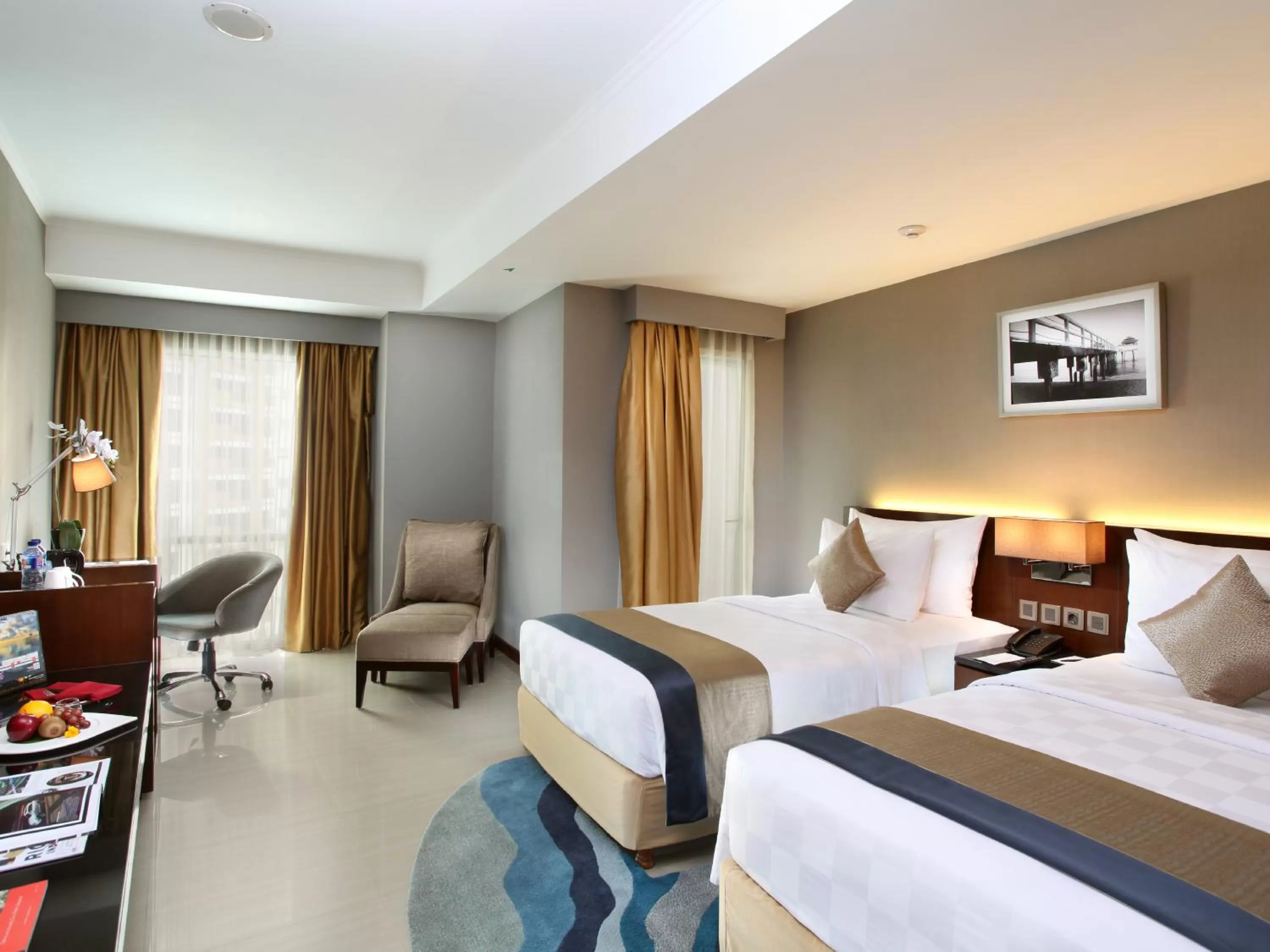 Deluxe Twin Room in Swiss-Belresidences Rasuna Epicentrum