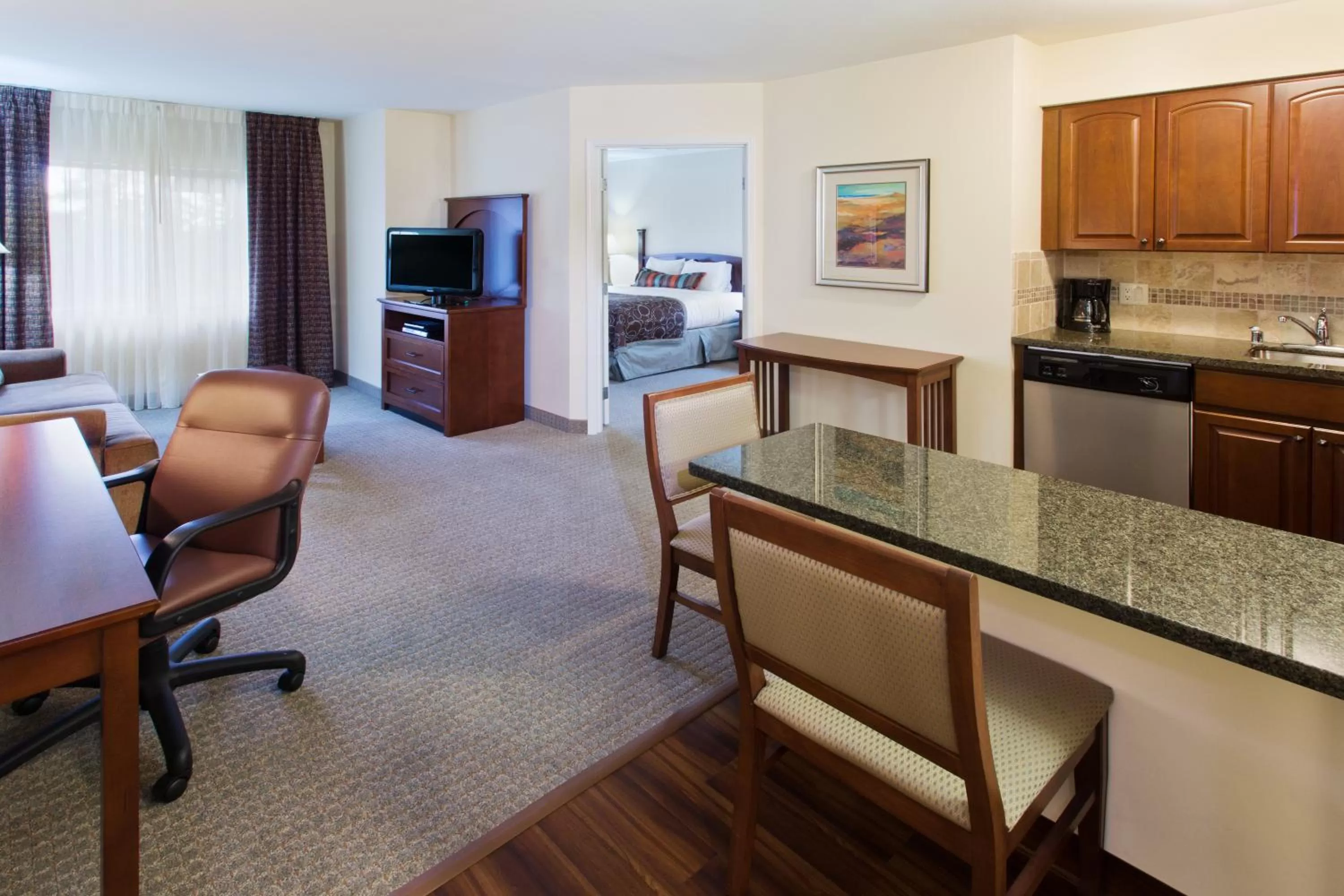 One-Bedroom King Suite in Staybridge Suites Everett - Paine Field by IHG