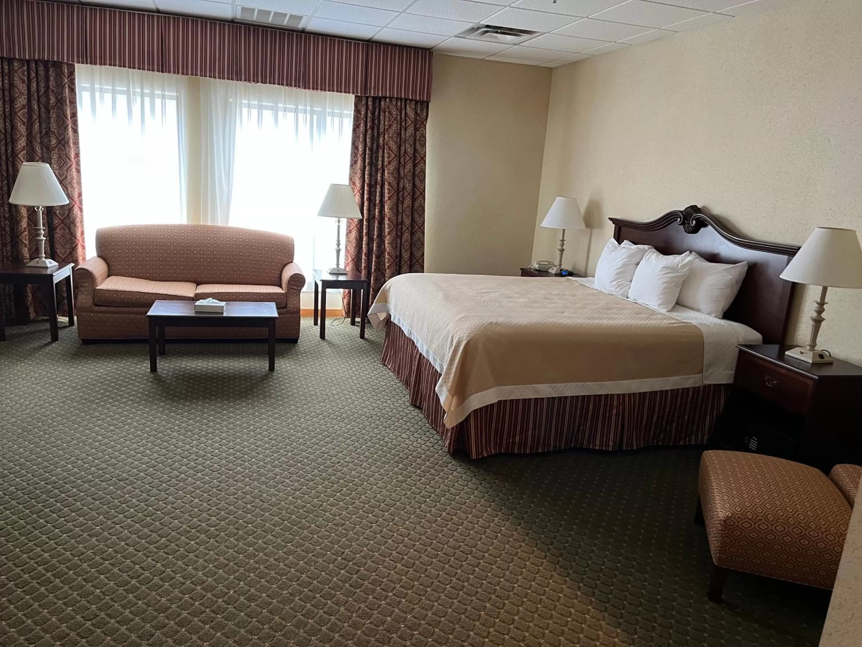 1 King Bed, Studio Suite, South Tower, Non-Smoking in Days Inn & Suites by Wyndham Sutton Flatwoods