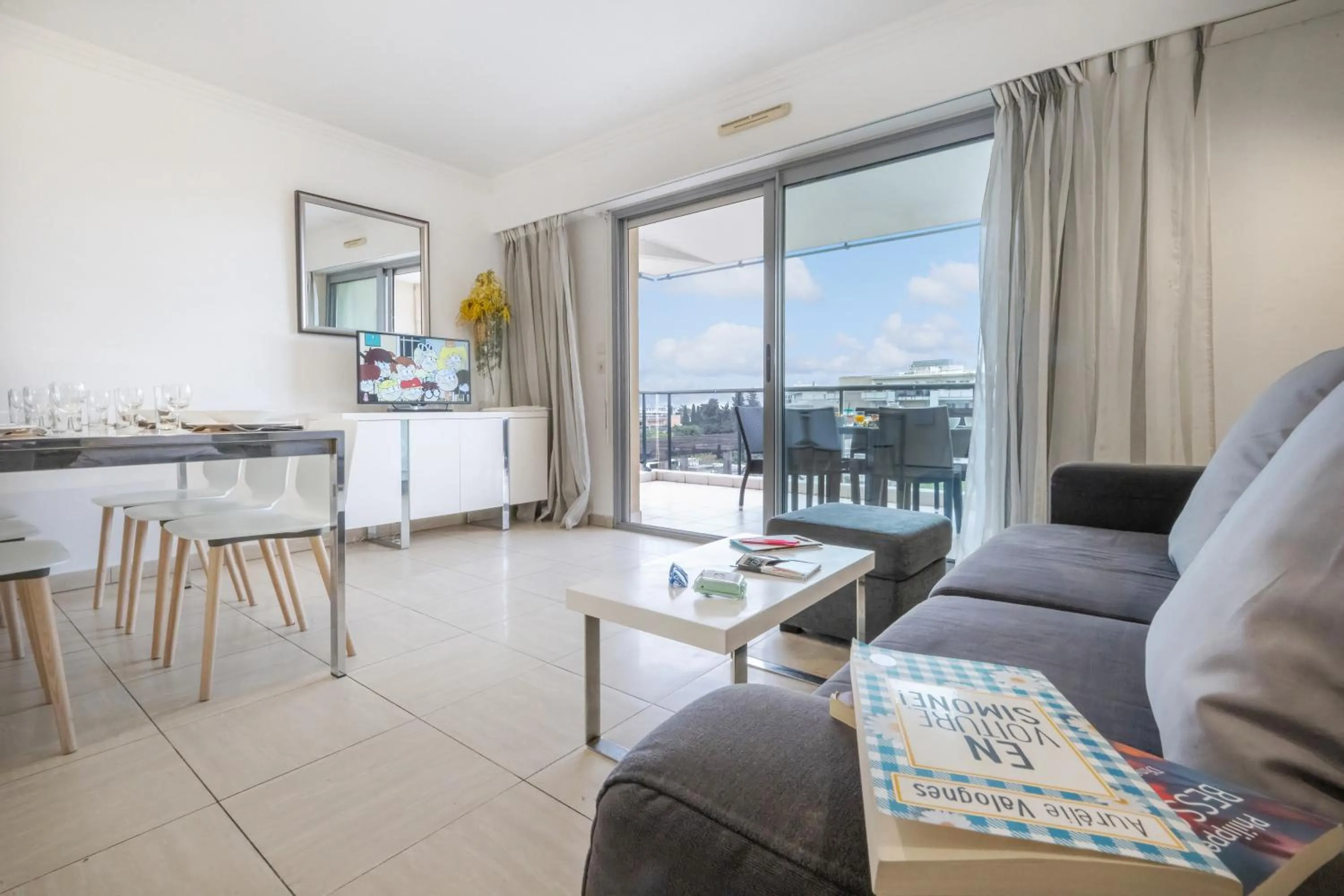 Two-Bedroom Apartment in Nemea Appart Hotel Le Lido Cagnes sur Mer