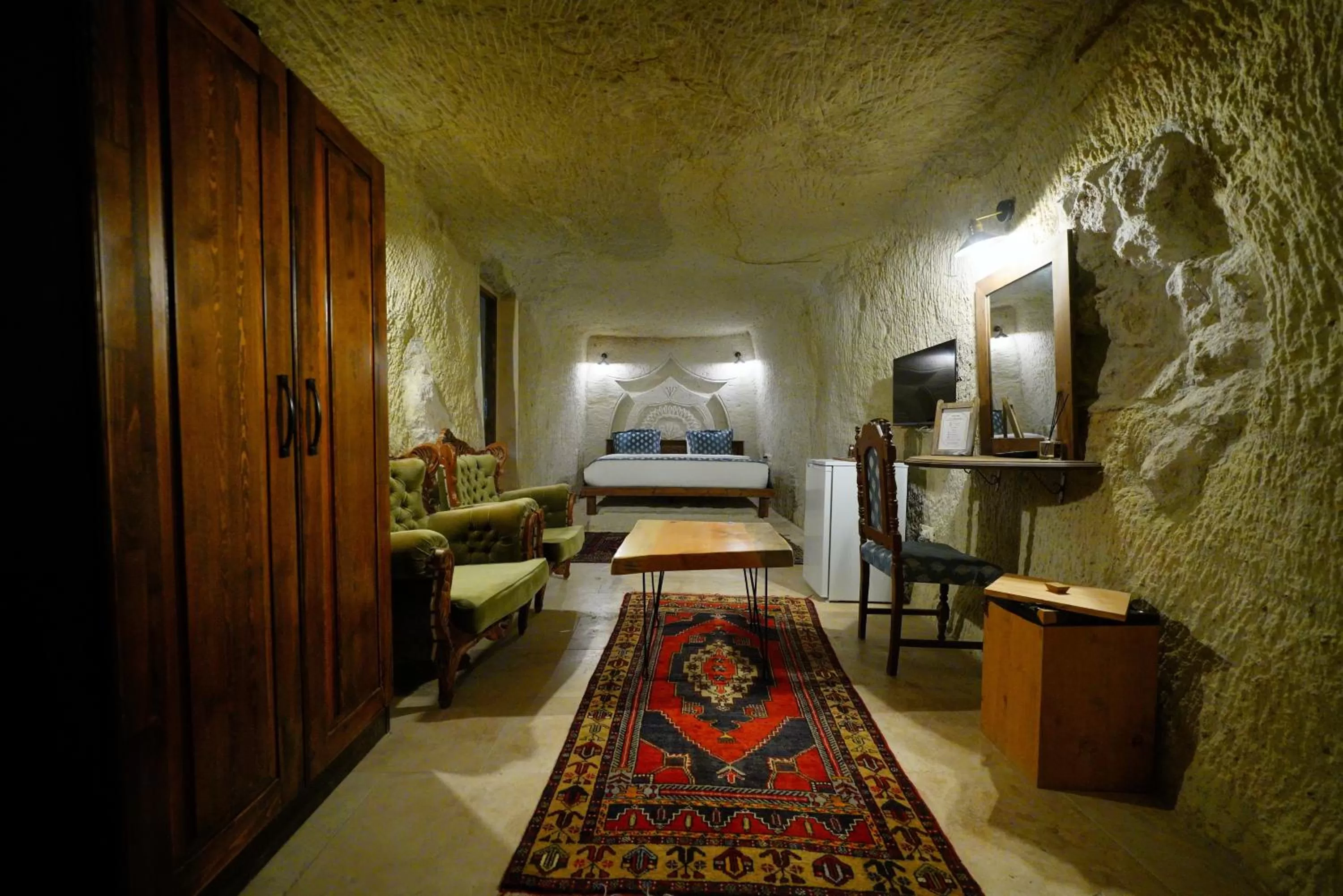 Queen Room in Cappadocia Nar Cave House & Swimming Pool