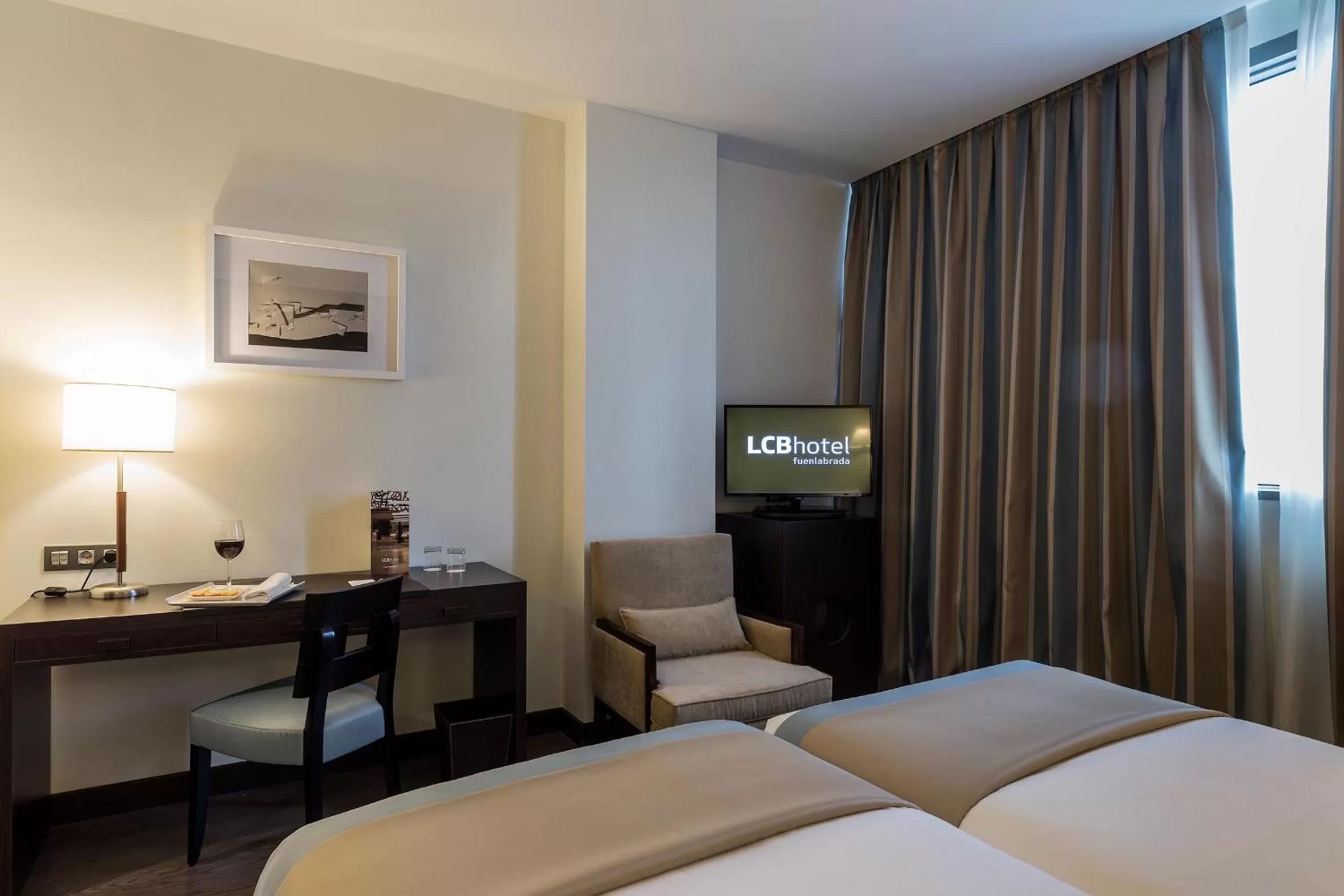 Superior Twin Room in LCB Hotel Fuenlabrada