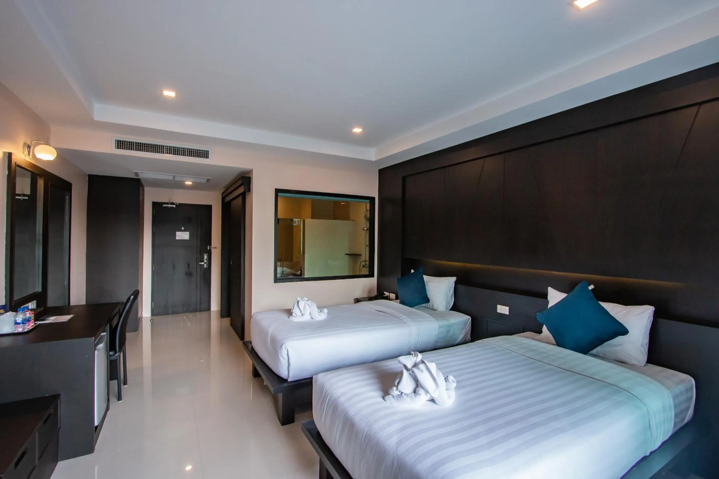 Superior Twin Room with Pool View in Sun Marina Cha-Am