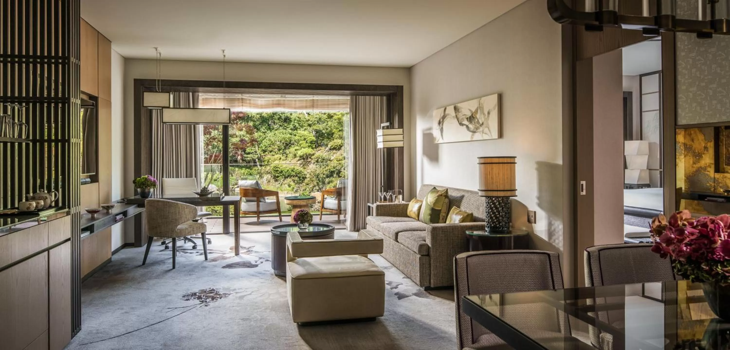 One Bedroom Premier Heritage Garden Suite Two  Double in Four Seasons Hotel Kyoto