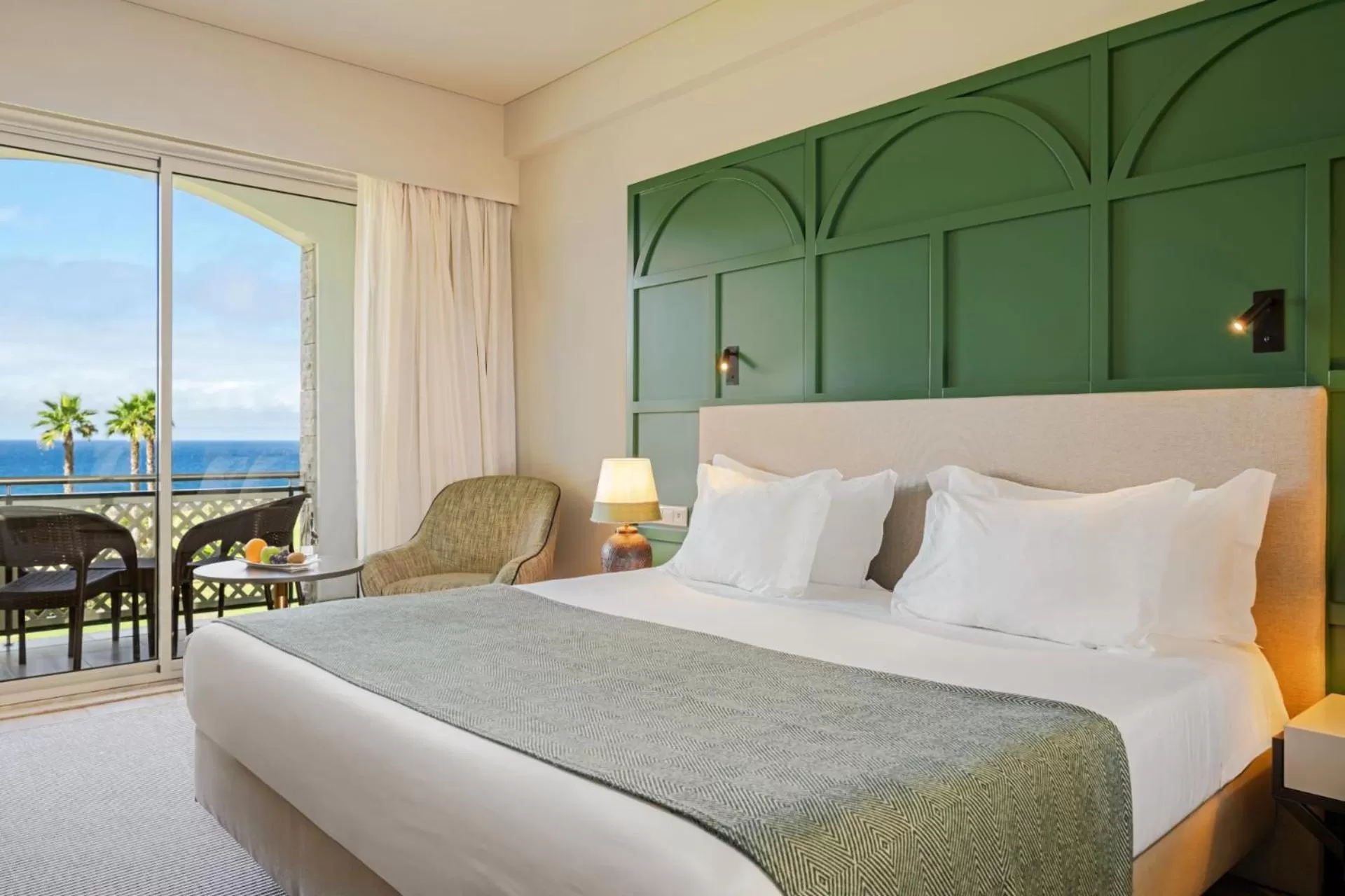 Superior Double or Twin Room with Ocean View in Terceira Mar Hotel