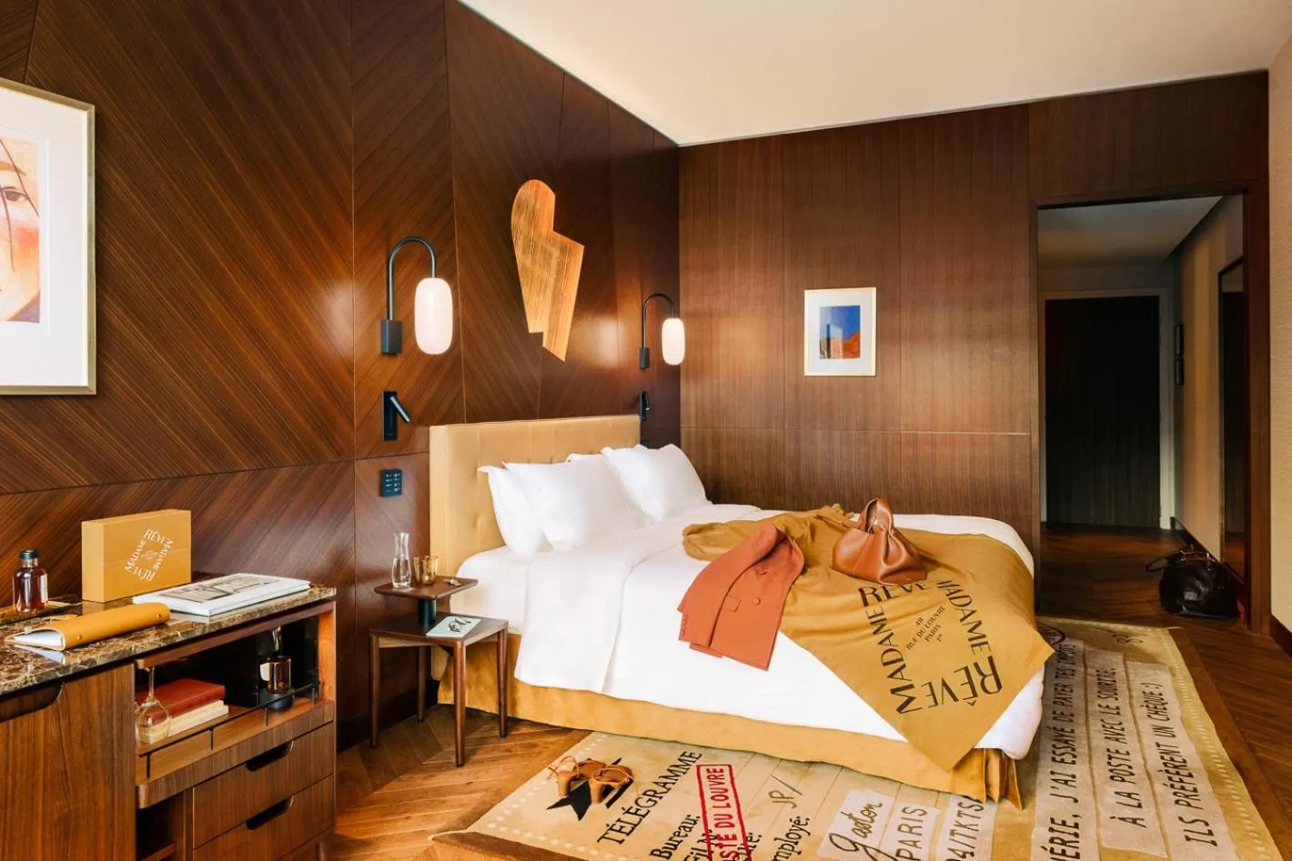 Deluxe Room Garden View with Balcony in Hôtel Madame Rêve