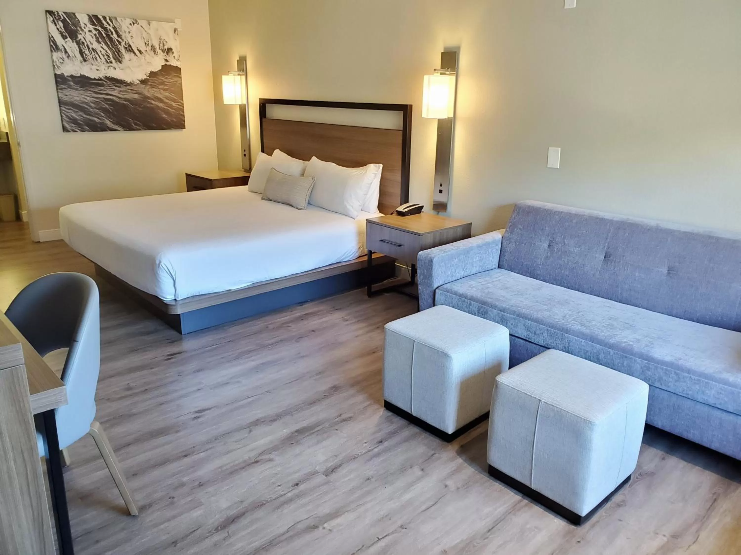 1 King Bed, Sofa Bed, Deluxe Room, Non-Smoking in Wyndham Garden San Diego