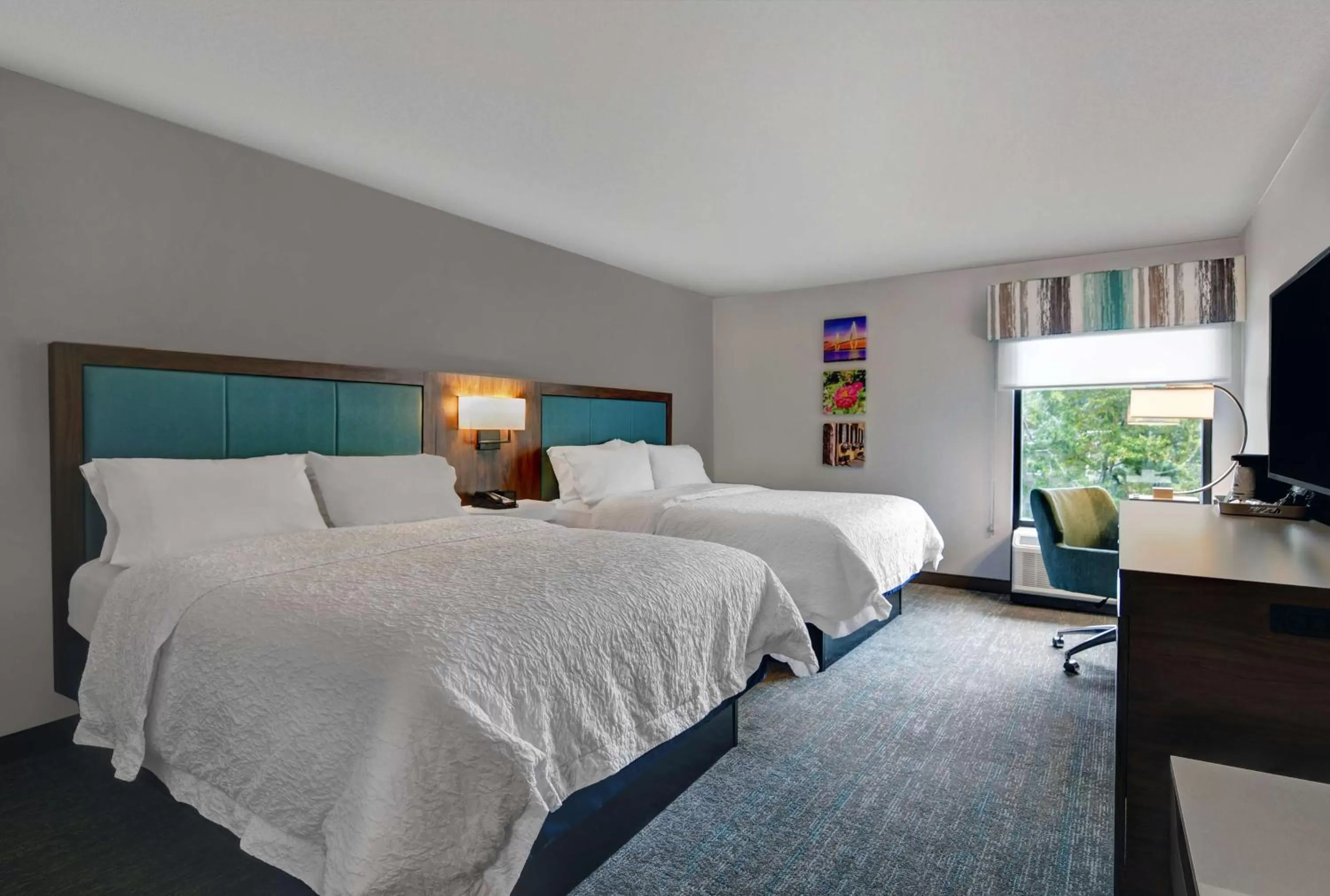 Room with Two Queen Beds - Non-Smoking in Hampton Inn Patriots Point