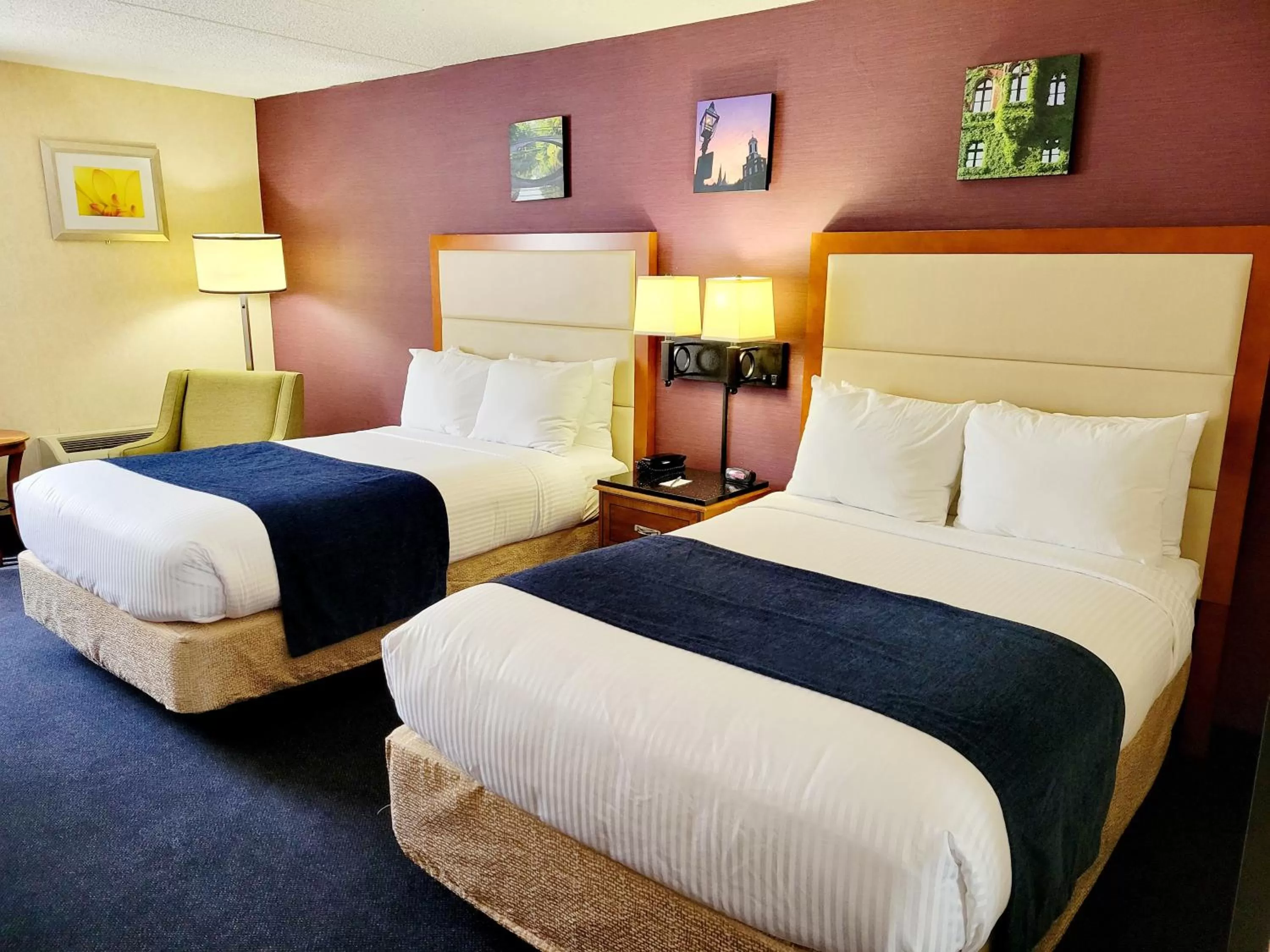 Standard Two Full XL Beds, Non-Smoking in Bangor Grande Hotel