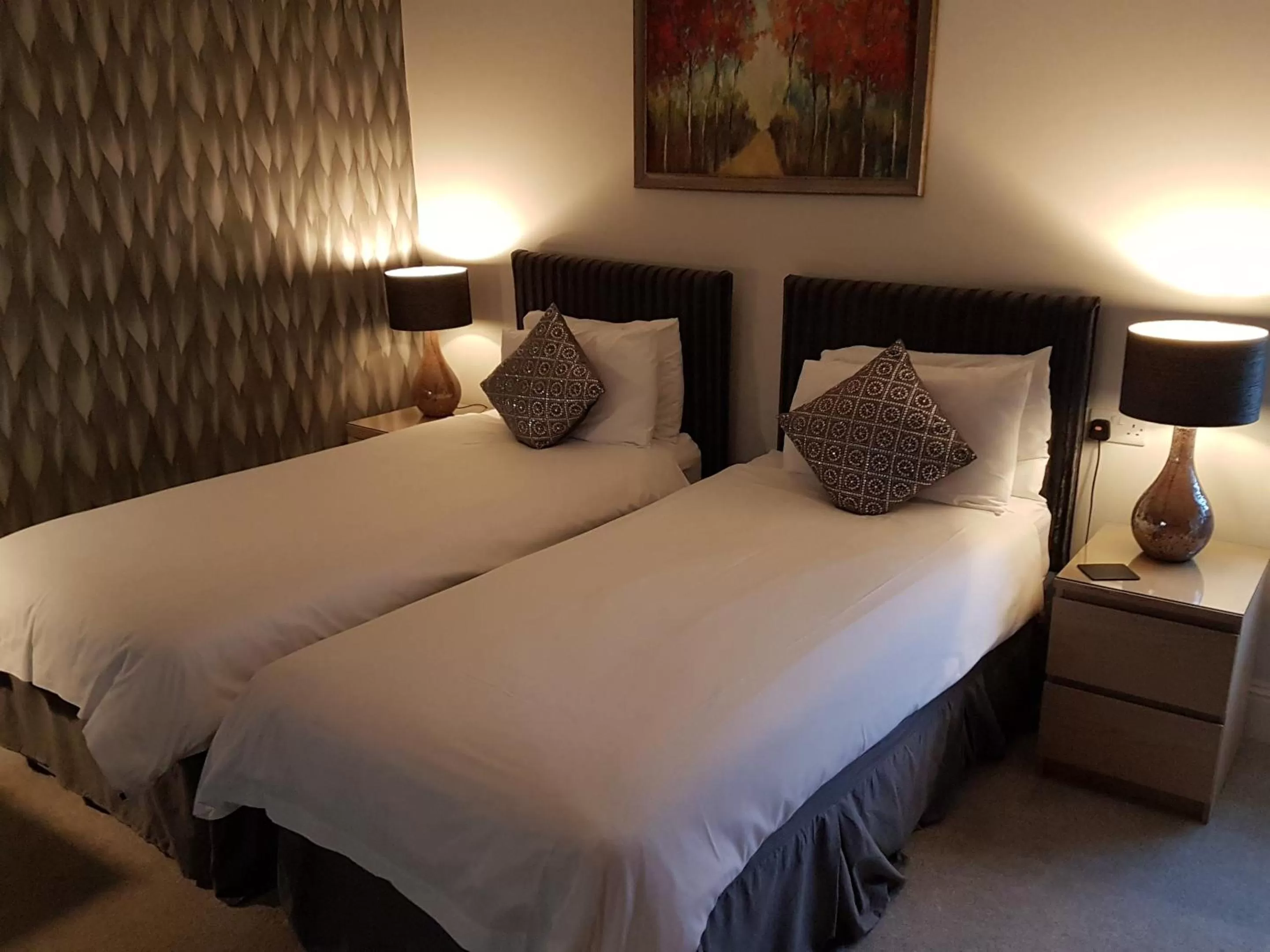 Superior Twin Room in The Keep Boutique Hotel