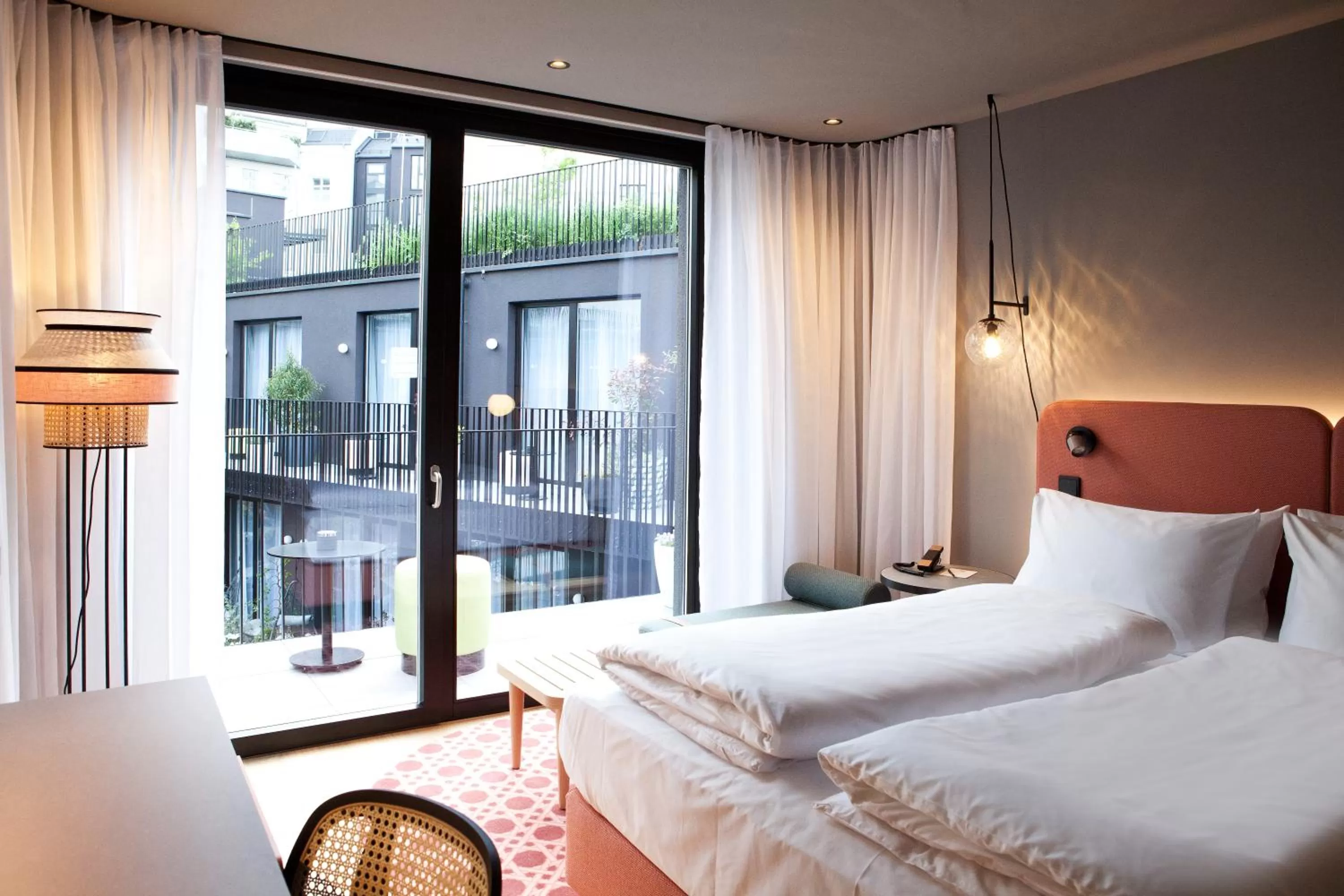 Standard Queen Room with Balcony in Hotel Indigo Vienna - Naschmarkt, an IHG Hotel