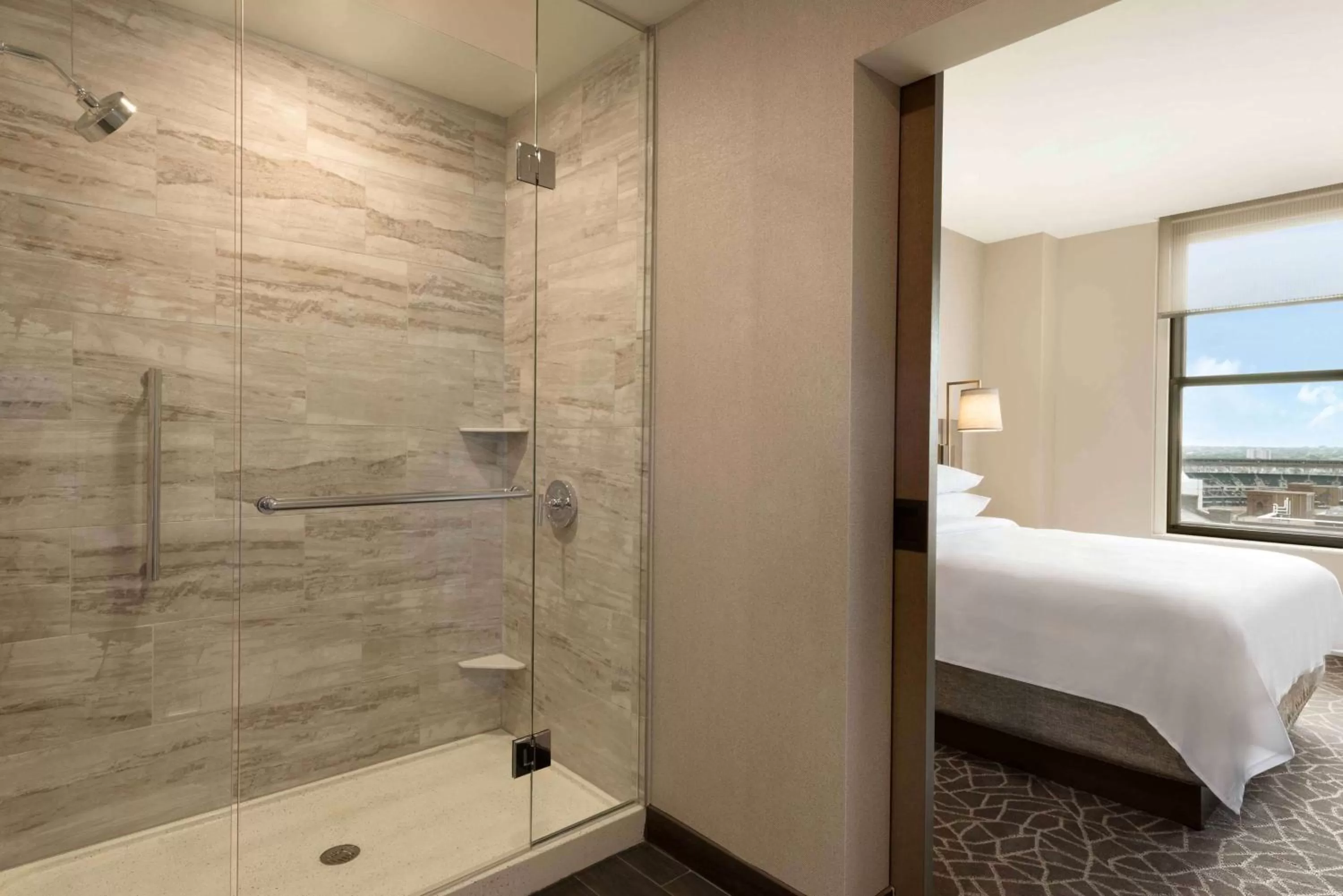 Deluxe Queen Suite with Two Queen Beds in Embassy Suites By Hilton Minneapolis Downtown Hotel