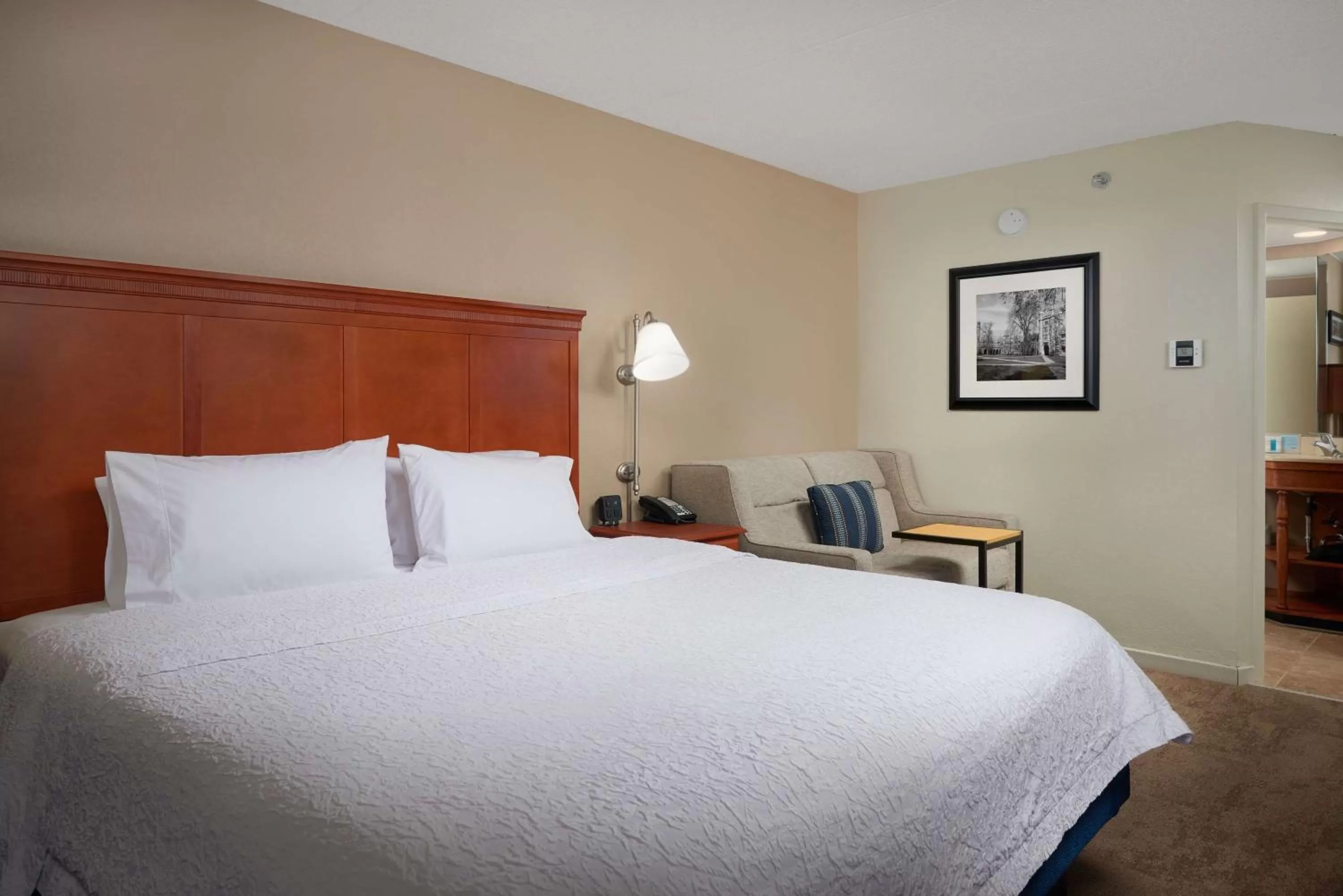 King Room with Sofa Bed and Study - Non-Smoking in Hampton Inn Ann Arbor-South