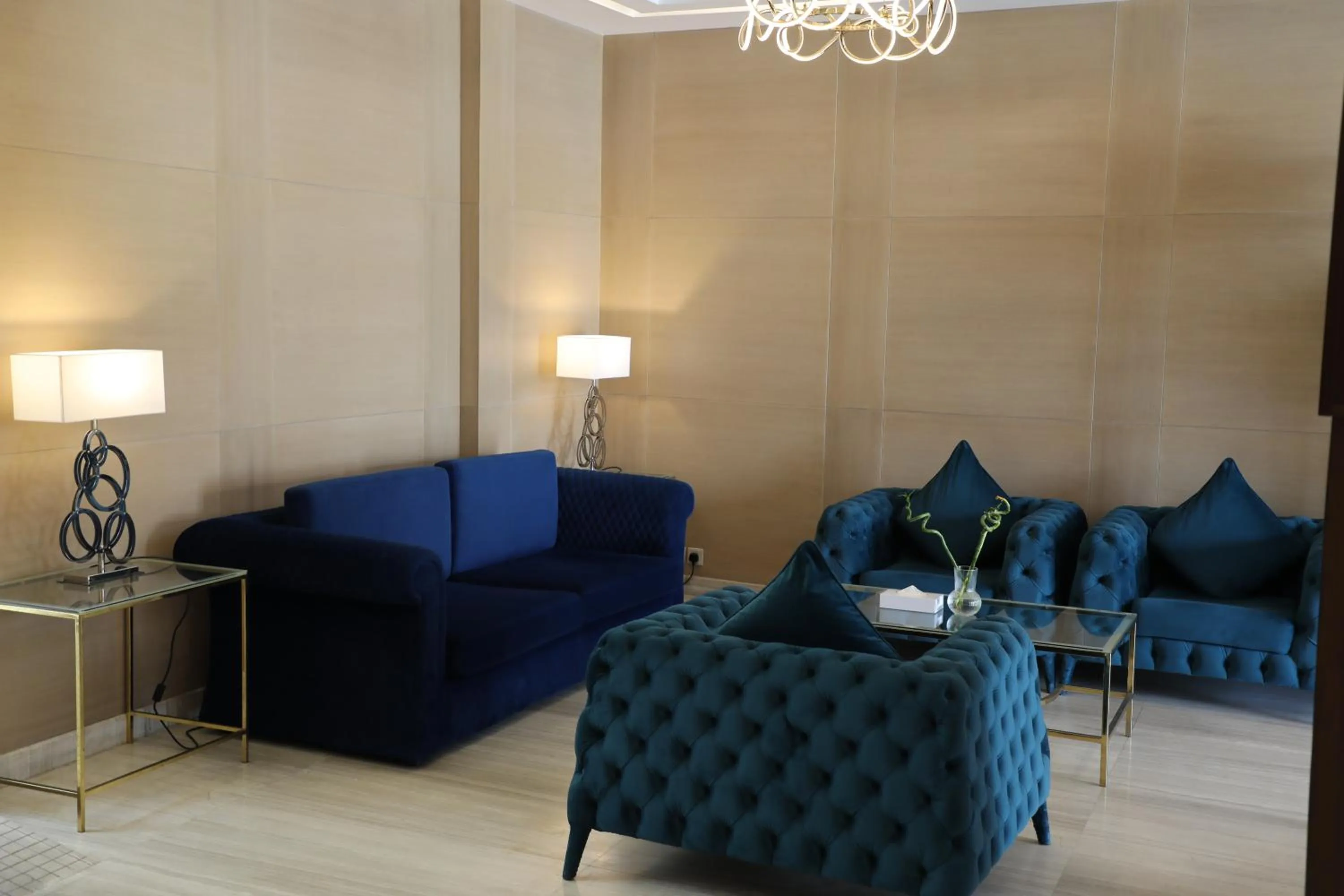Seating area in Best Level Hotel