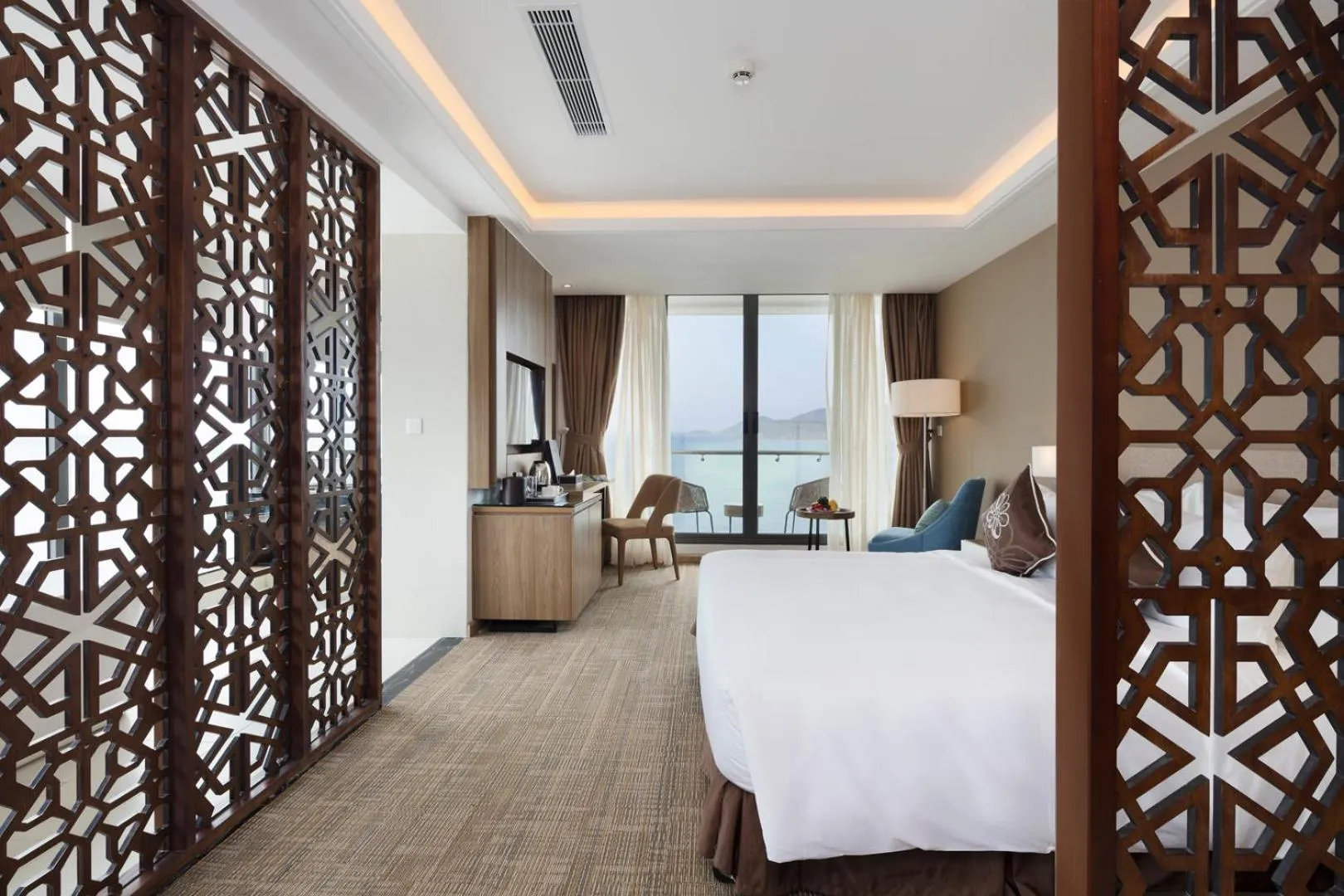 King Suite with Balcony in Comodo Nha Trang Hotel