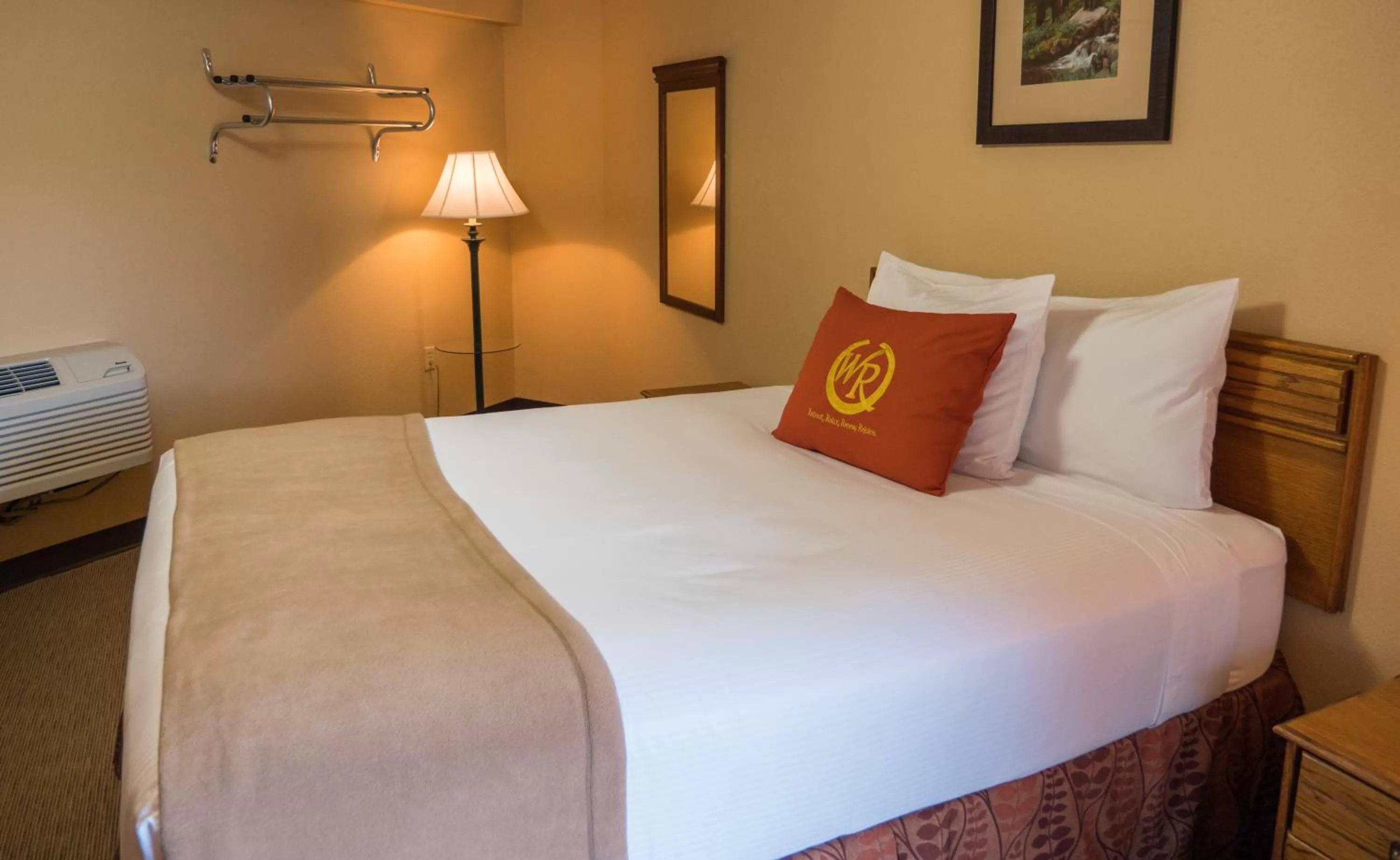 Bed in Wild Bear Inn