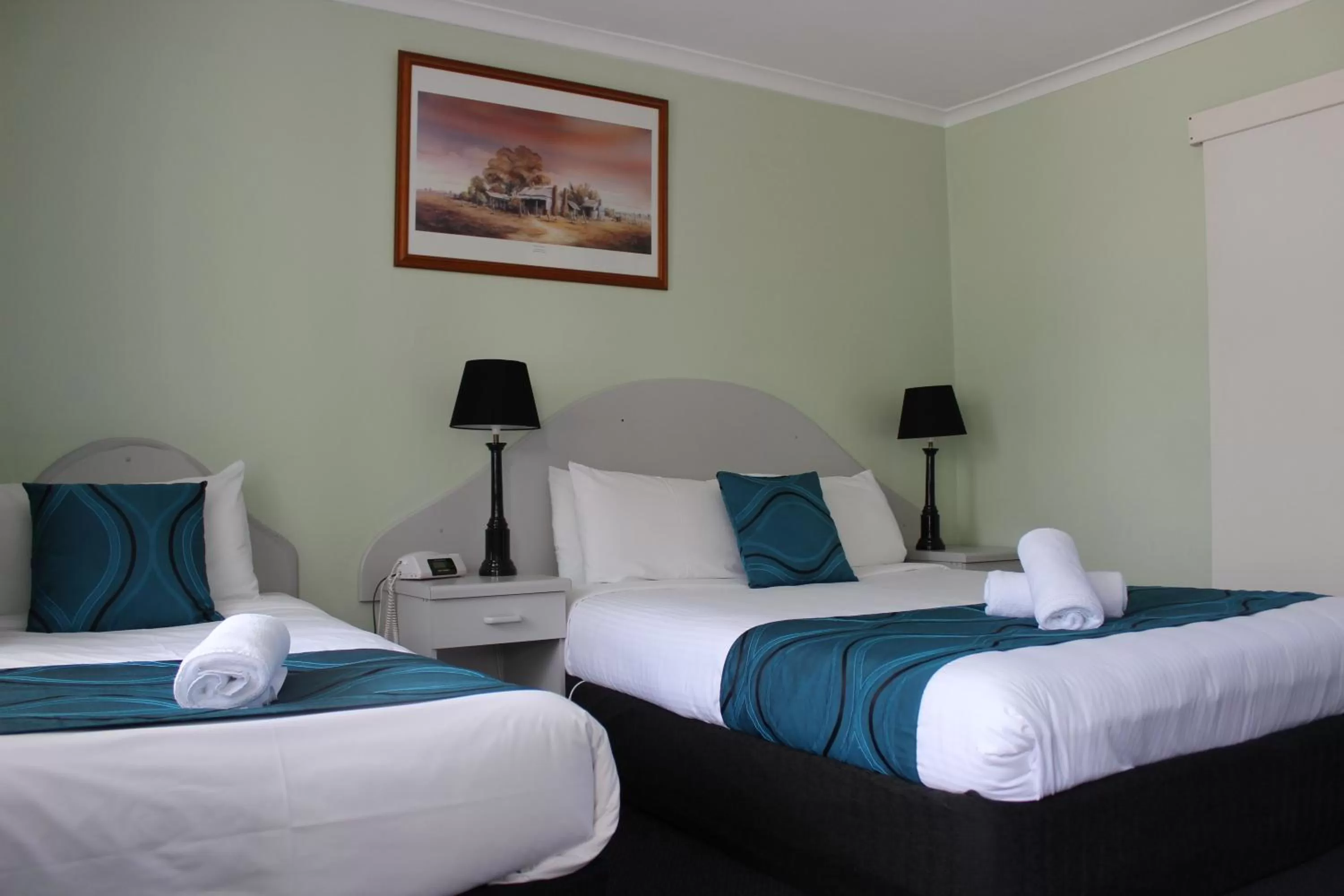 Standard Twin Room in High Mountains Motor Inn