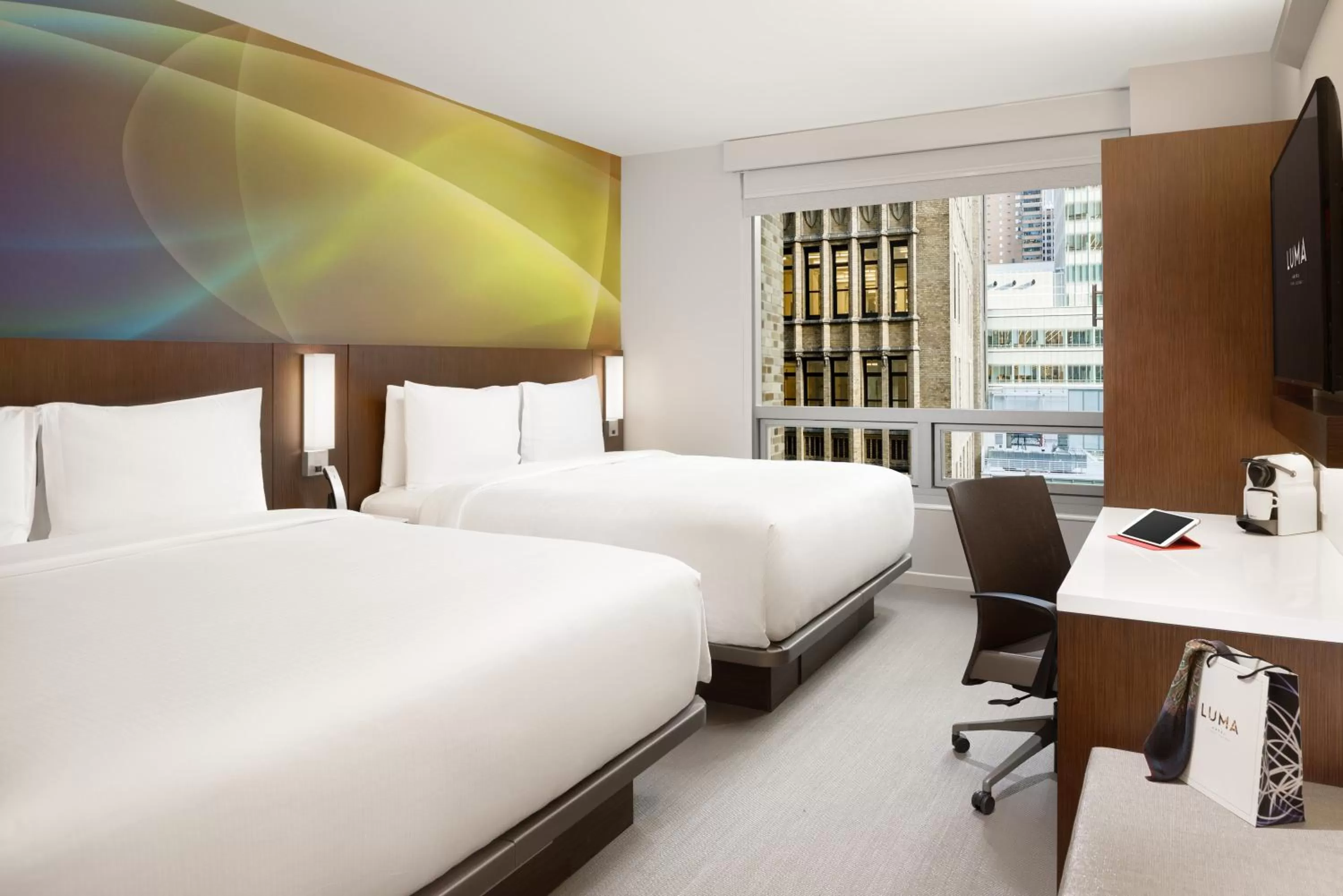 Park Plaza Deluxe King Room with Two King Beds in LUMA Hotel - Times Square